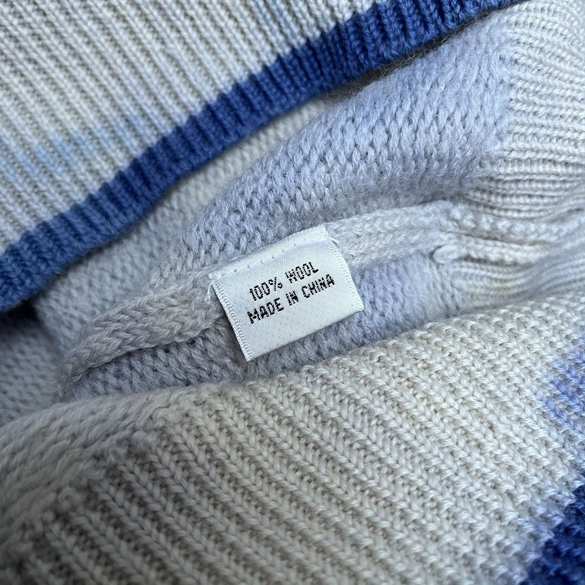 Yves Saint Laurent 💸Binding💸 Knitwear Yves Saint Laurent Pour Homme 100% Wool Size US L / EU 52-54 / 3 - 7 Thumbnail