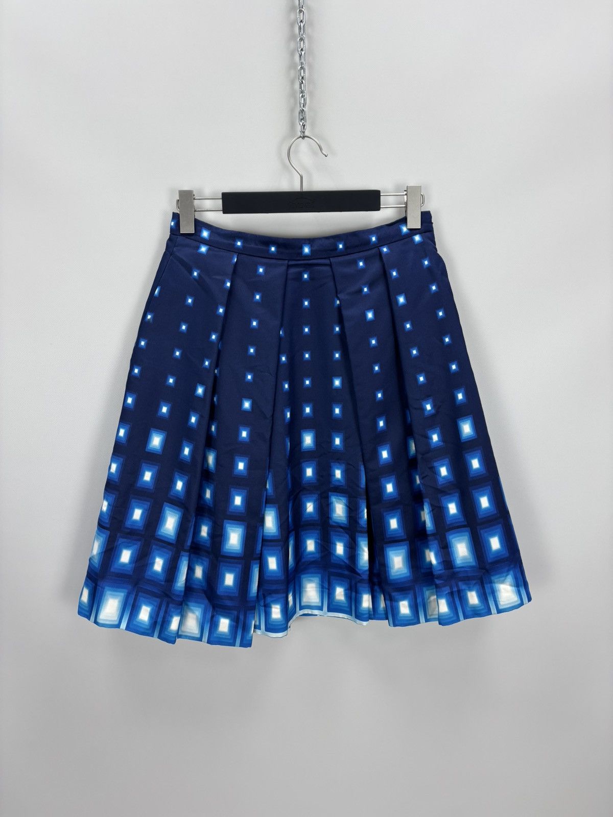 Prada Womens skirt Prada Size 44 Color Blue Size 30" / US 8 / IT 44 - 1 Thumbnail