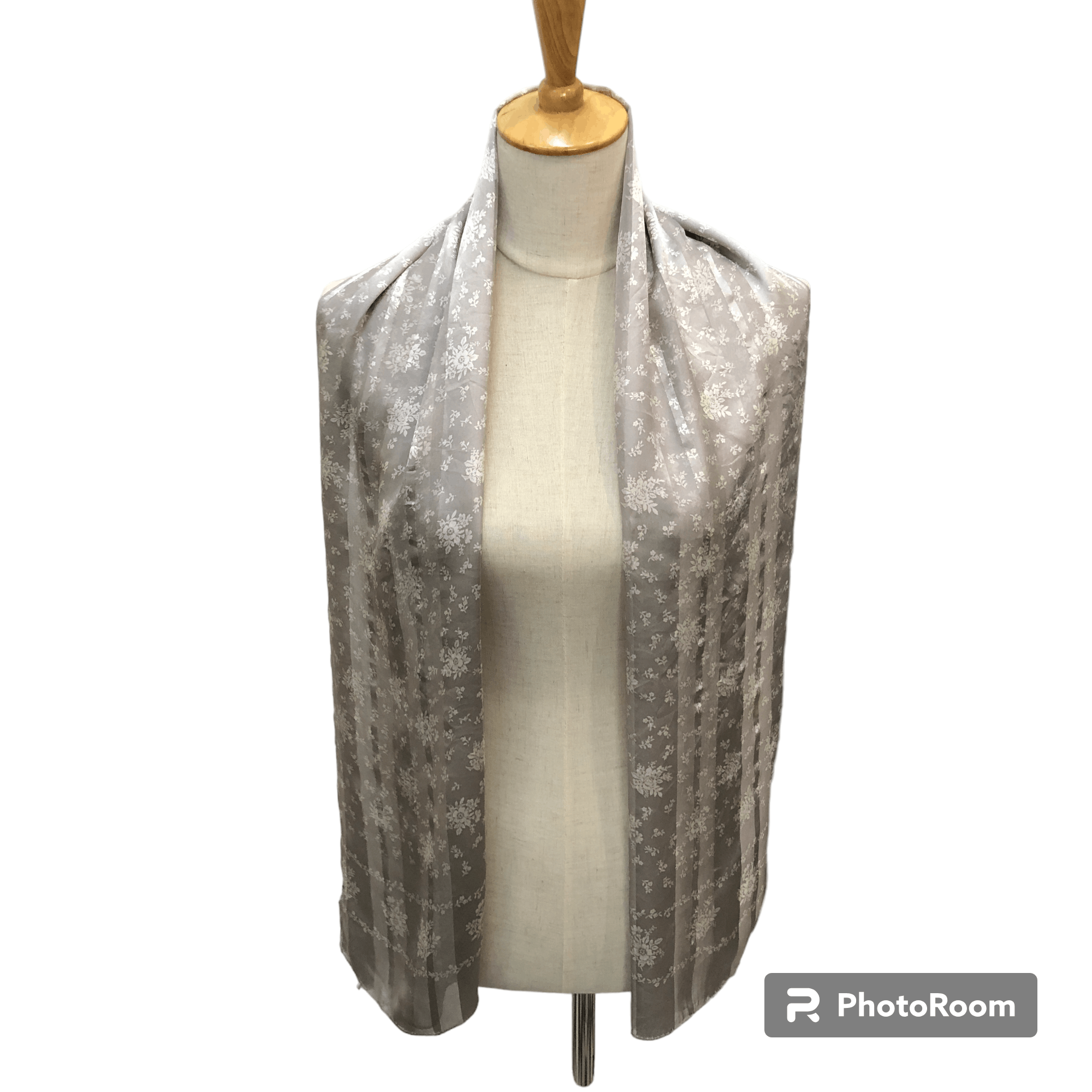 Diane von Furstenberg Floral Silk Stole Silk Scarf M1398