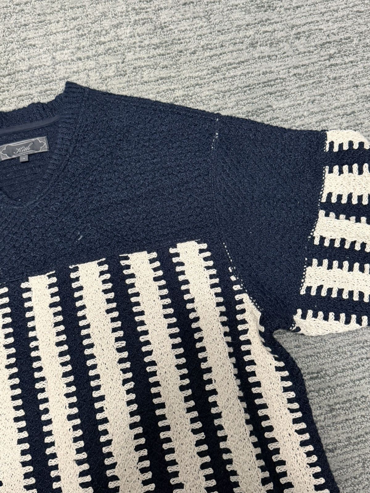 Kith Kith Long Sleeve Crochet Malik Jersey Nocturnal Size Small Size US S / EU 44-46 / 1 - 4 Thumbnail