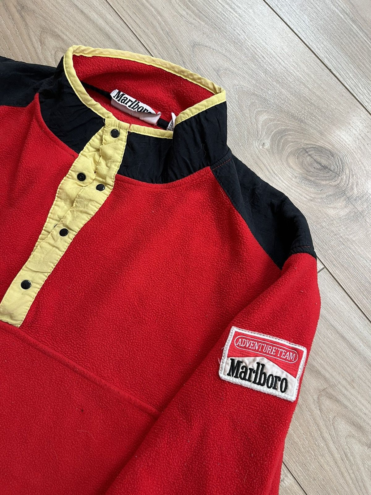 image of 90's Marlboro Fleece in Red, Men's (Size XL)