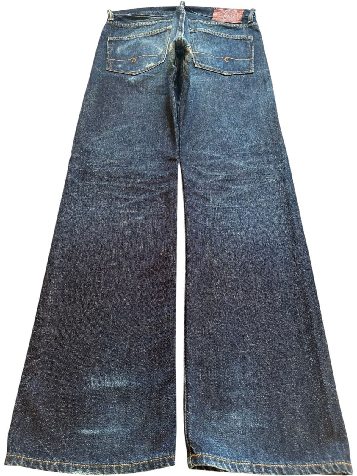 Levi's Vintage Ralph Lauren Blue Wash Baggy Jeans Size US 33 - 2 Thumbnail