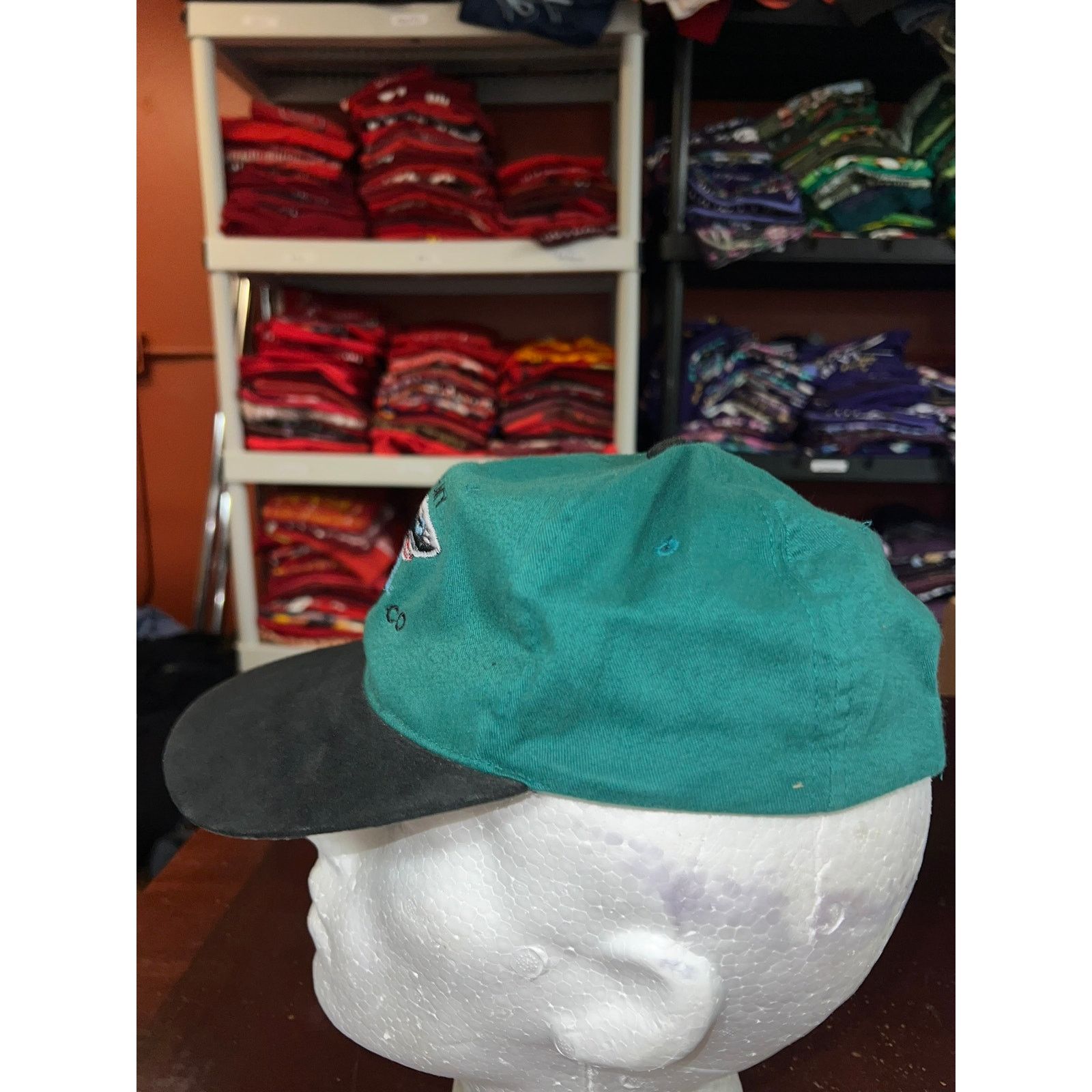 Vintage Vintage US Army Redlands Hat Red Lands Shark Green Sansegal Size ONE SIZE - 4 Thumbnail