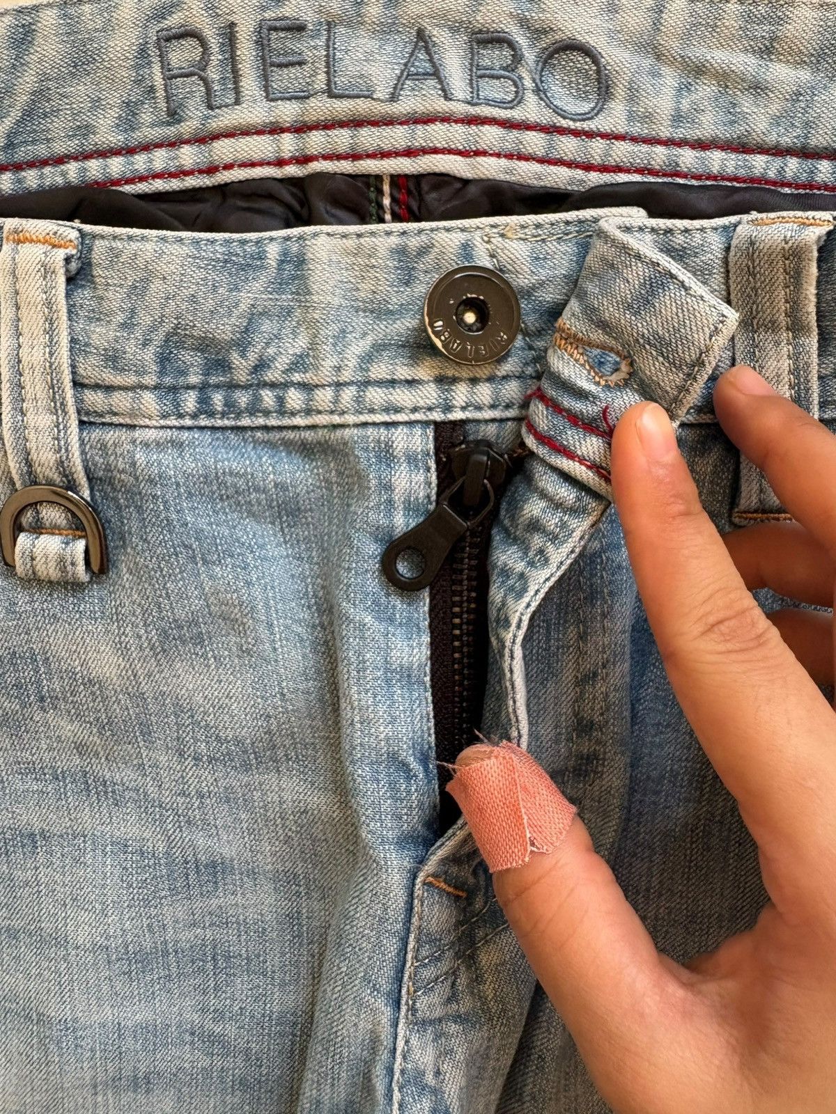 Japanese Brand Vintage Japanese Brand Patches Distressed Ripped Jeans Size US 30 / EU 46 - 3 Thumbnail