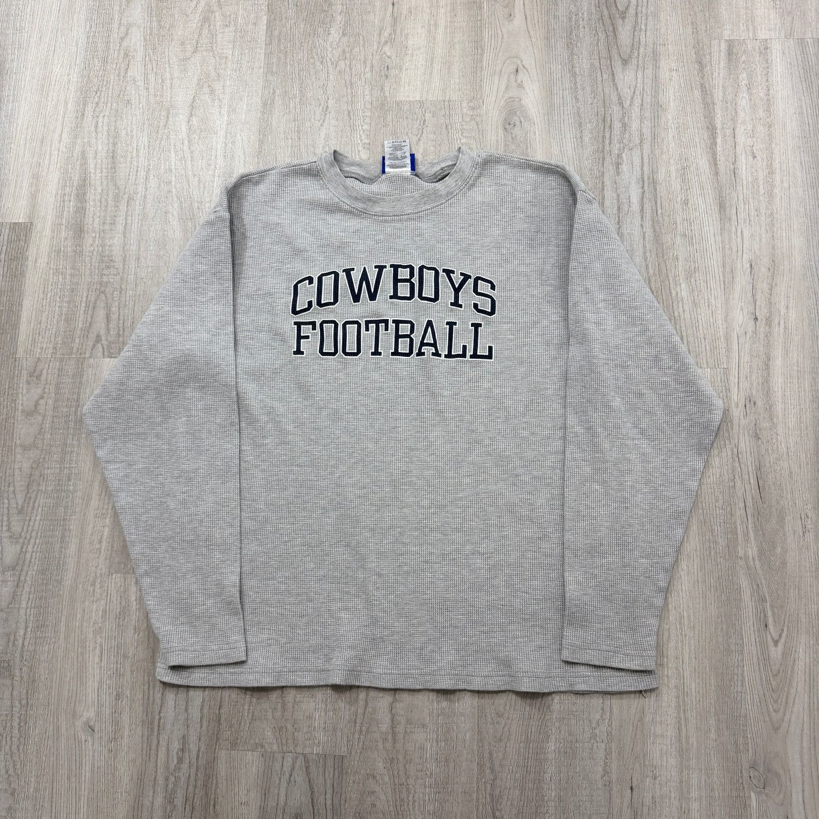 Vintage Vintage Dallas Cowboys Football Thermal Shirt Extra Large Size US XL / EU 56 / 4 - 1 Thumbnail