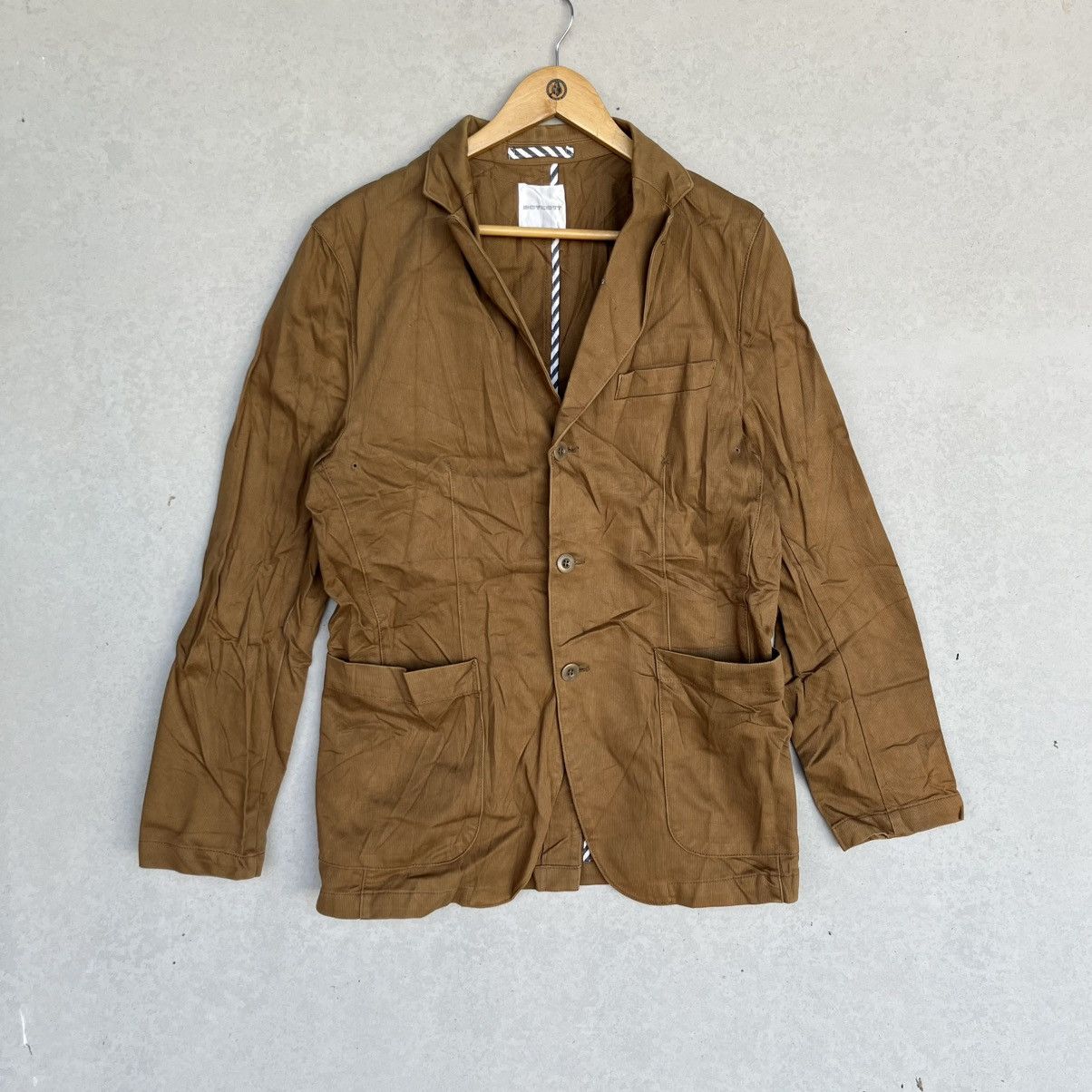 Other Vintage Boycott Brown Jacket With Pockets Pullover Size L Size US L / EU 52-54 / 3 - 1 Thumbnail
