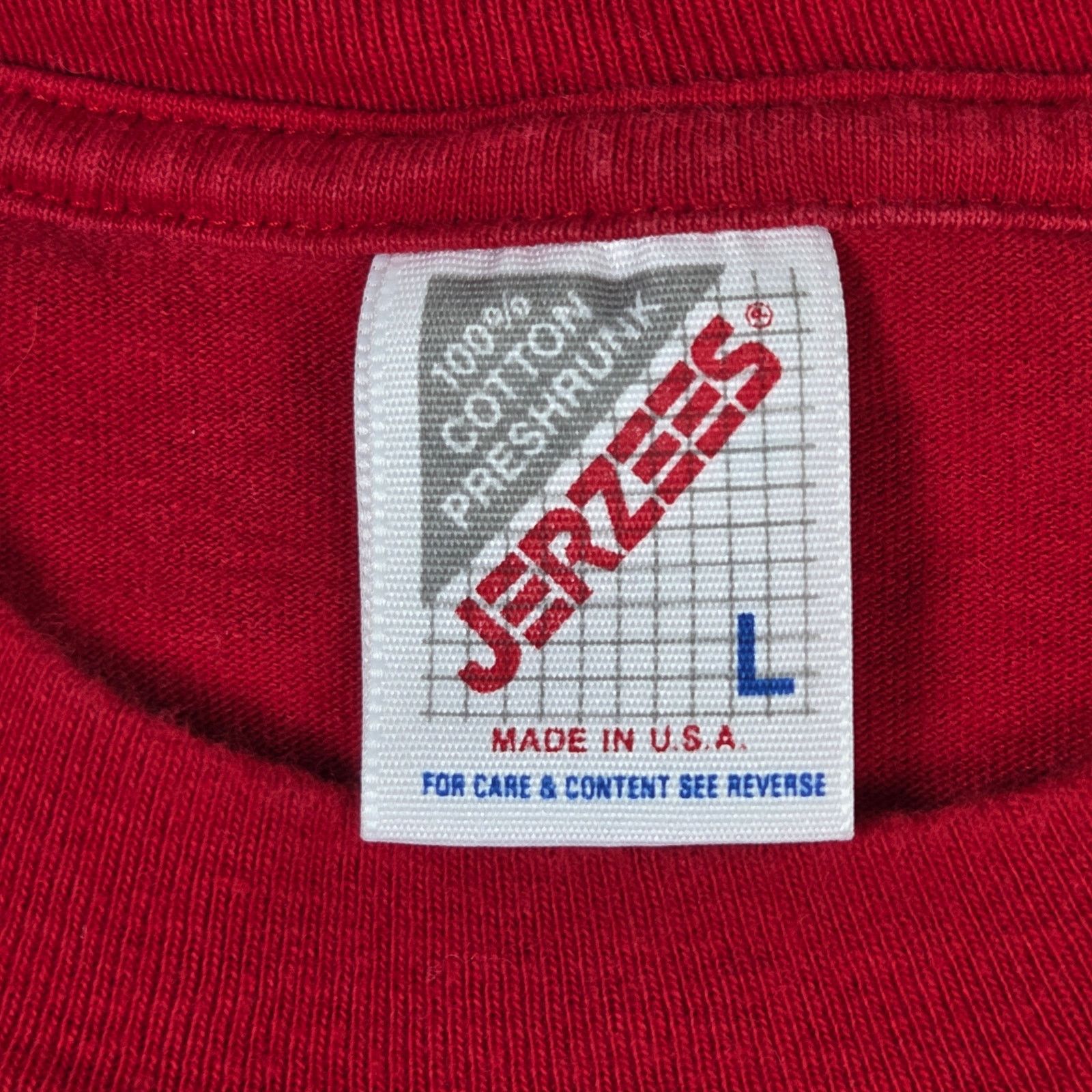 Jerzees Vintage Glacier Moose Graphic Tee USA Made Large Size US L / EU 52-54 / 3 - 4 Thumbnail