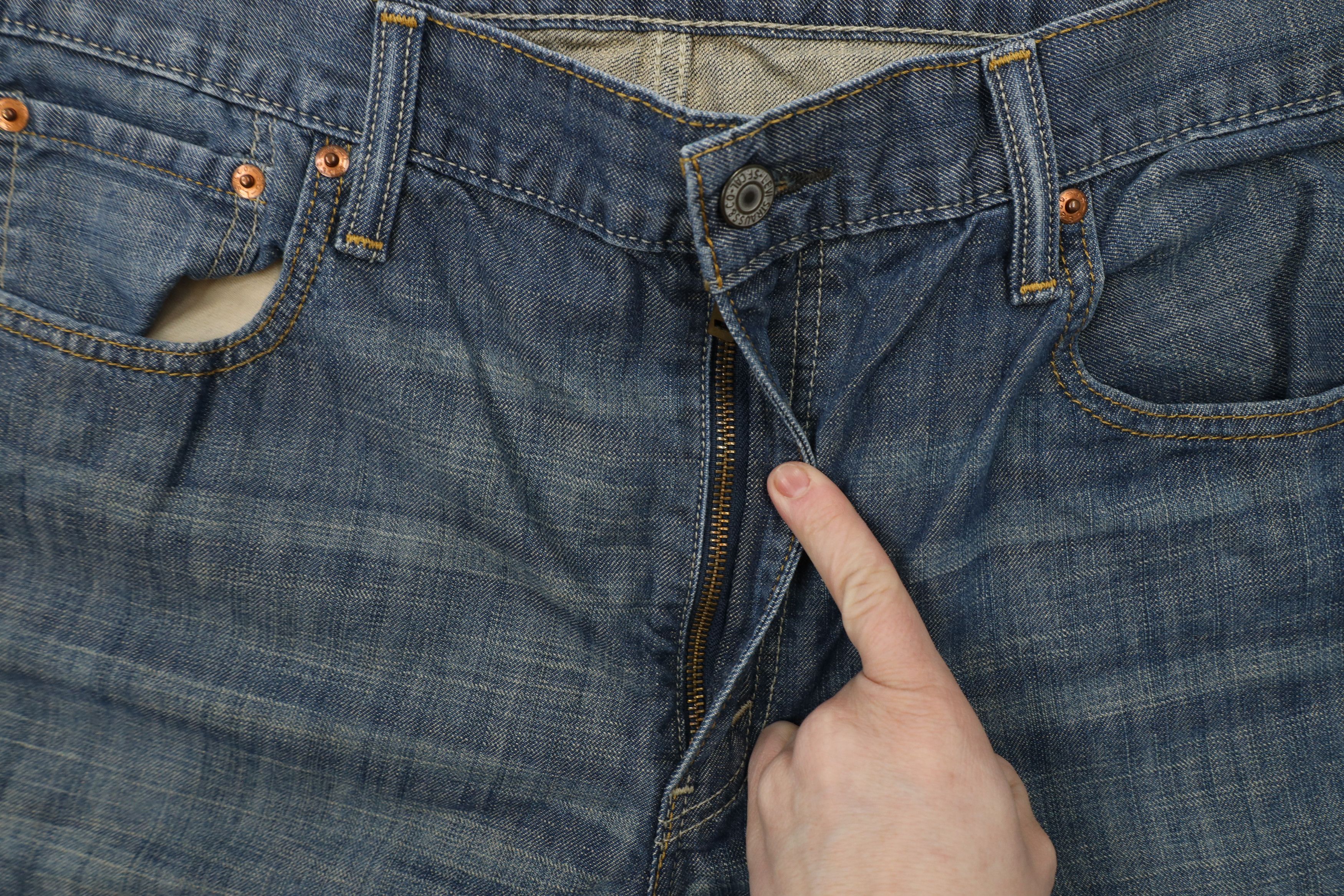 Levi's × Vintage Vintage Y2K Levis 569 Straight Wide Leg Denim Jeans Blue Size US 36 / EU 52 - 6 Thumbnail
