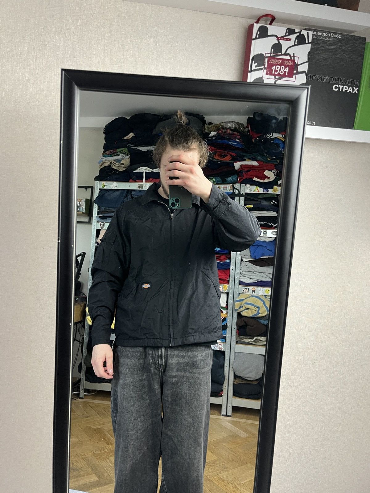 Dickies Vintage 00’s Dickies Nylon Work Bomber Jacket Rare Y2k Hype Size US M / EU 48-50 / 2 - 2 Thumbnail