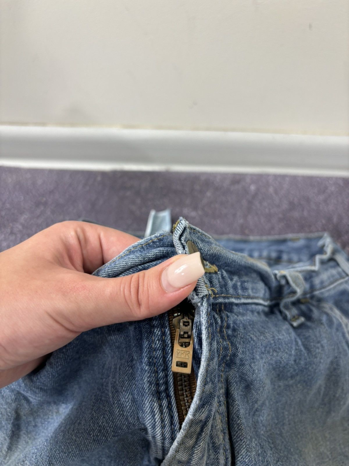 Carhartt Vintage Carhartt Y2K Loose Original Fit Blue Baggy Jeans Size US 36 / EU 52 - 14 Thumbnail