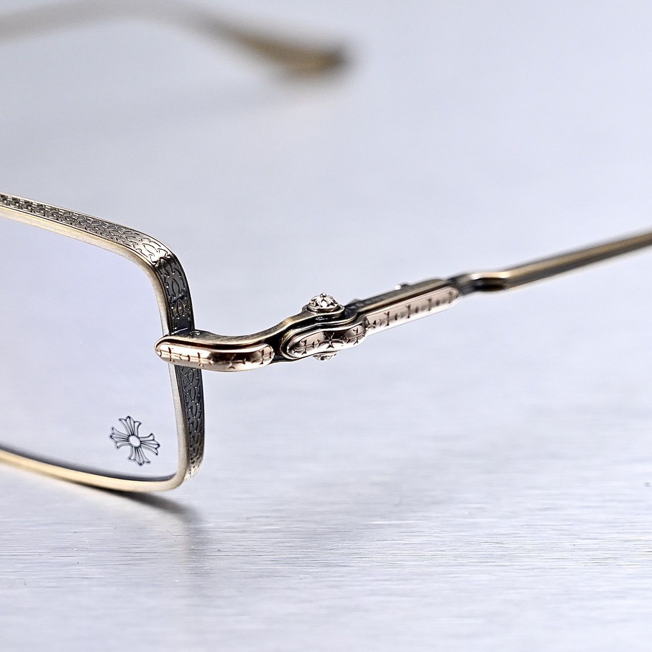 Chrome Hearts CHROME HEARTS BUCKLE RIDER GLASSES Size ONE SIZE - 3 Thumbnail