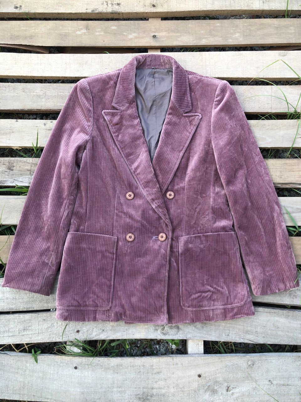 Mademoiselle Non Non Vintage Mademoiselle by Issey Miyake Corduroy Coat Size S / US 4 / IT 40 - 1 Thumbnail