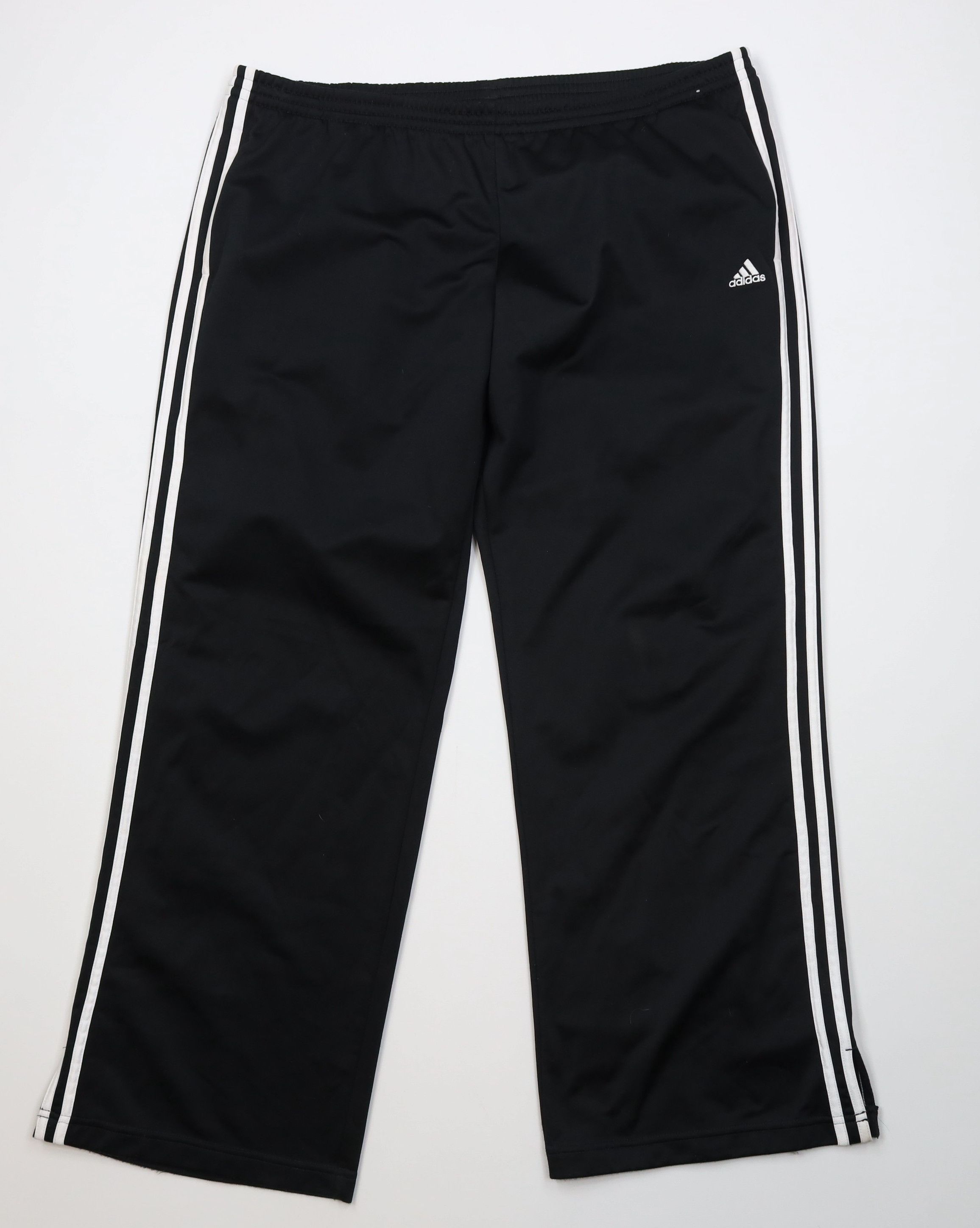 Adidas Vintage Y2K Adidas Striped Wide Leg Sweatpants Pants Size 38" / US 16 / IT 52 - 1 Thumbnail