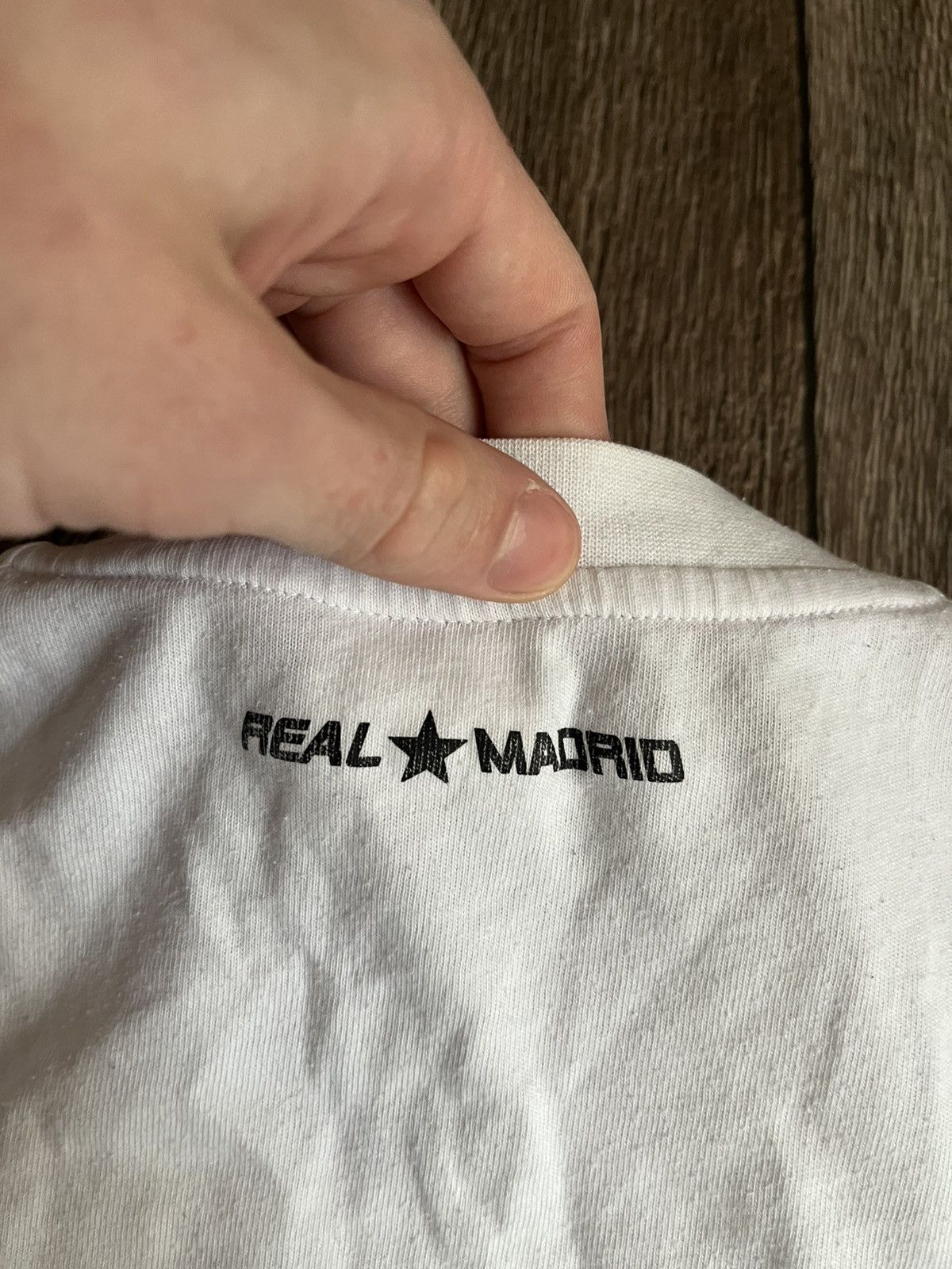 Adidas × Vintage Adidas Real Madrid 2014/2015 Pre Training Football T-shirt Size US S / EU 44-46 / 1 - 12 Thumbnail