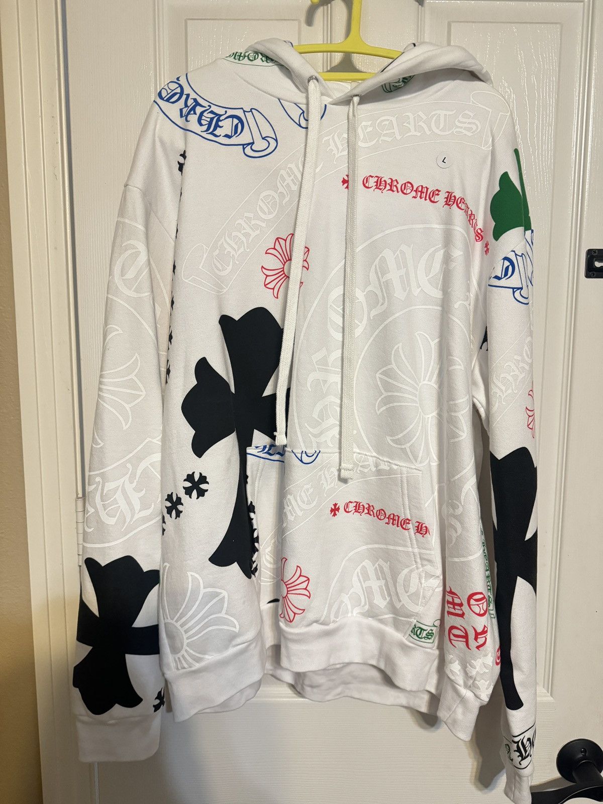 Chrome Hearts Chrome Hearts Stencil Hoodie | Grailed