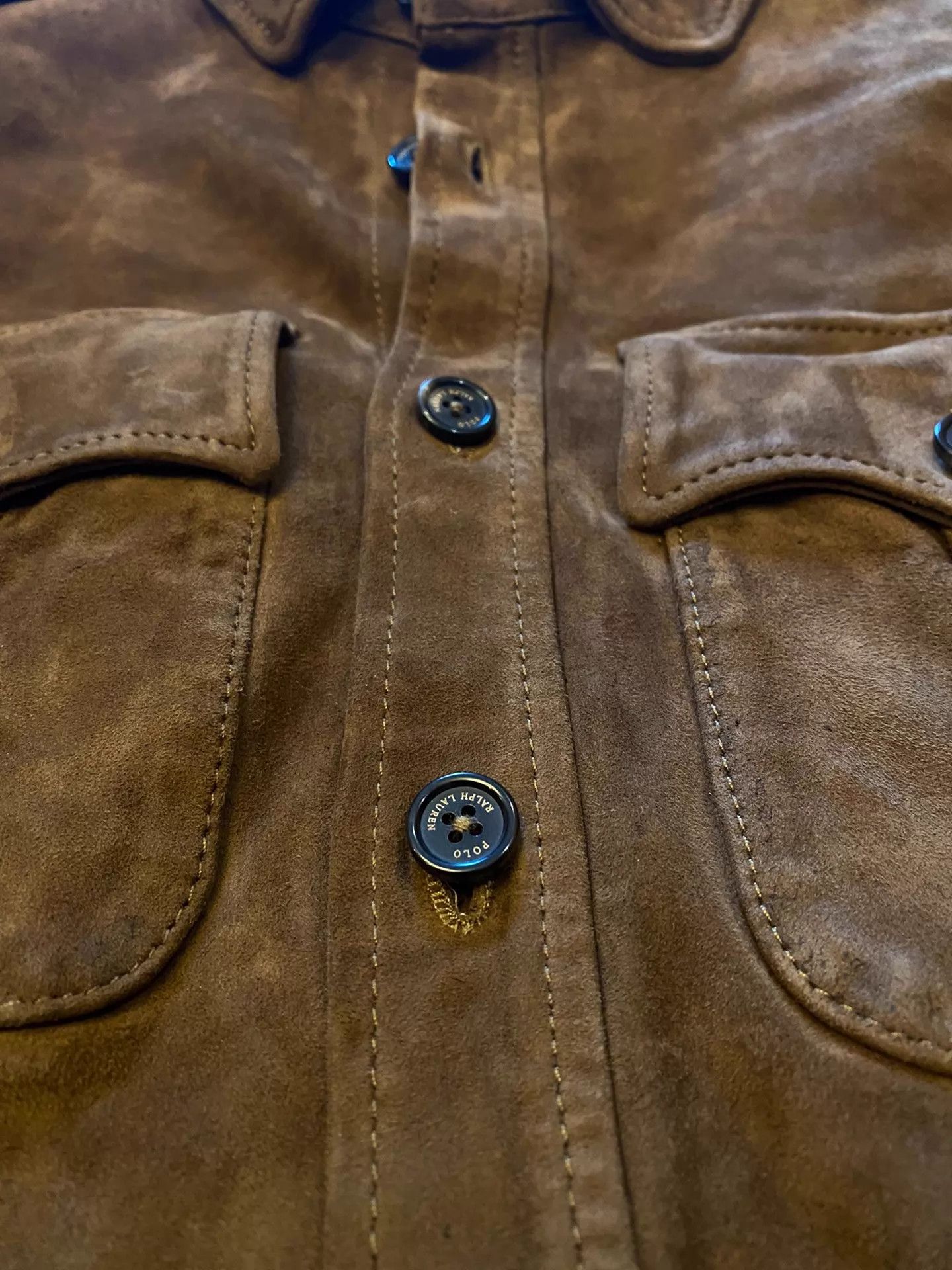 Polo Ralph Lauren RALPH LAUREN POLO RRL Heavyweight Sheepskin Jacket S Size US S / EU 44-46 / 1 - 9 Thumbnail