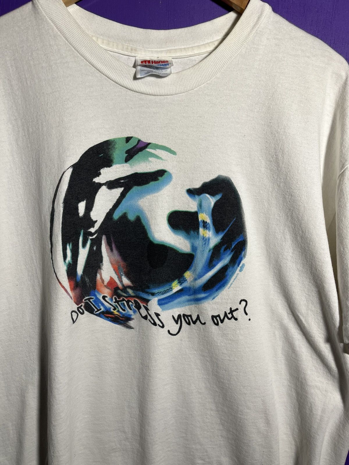Band Tees × Vintage Vintage Alanis Morissette do I stress you out tour tee Size US XL / EU 56 / 4 - 3 Thumbnail