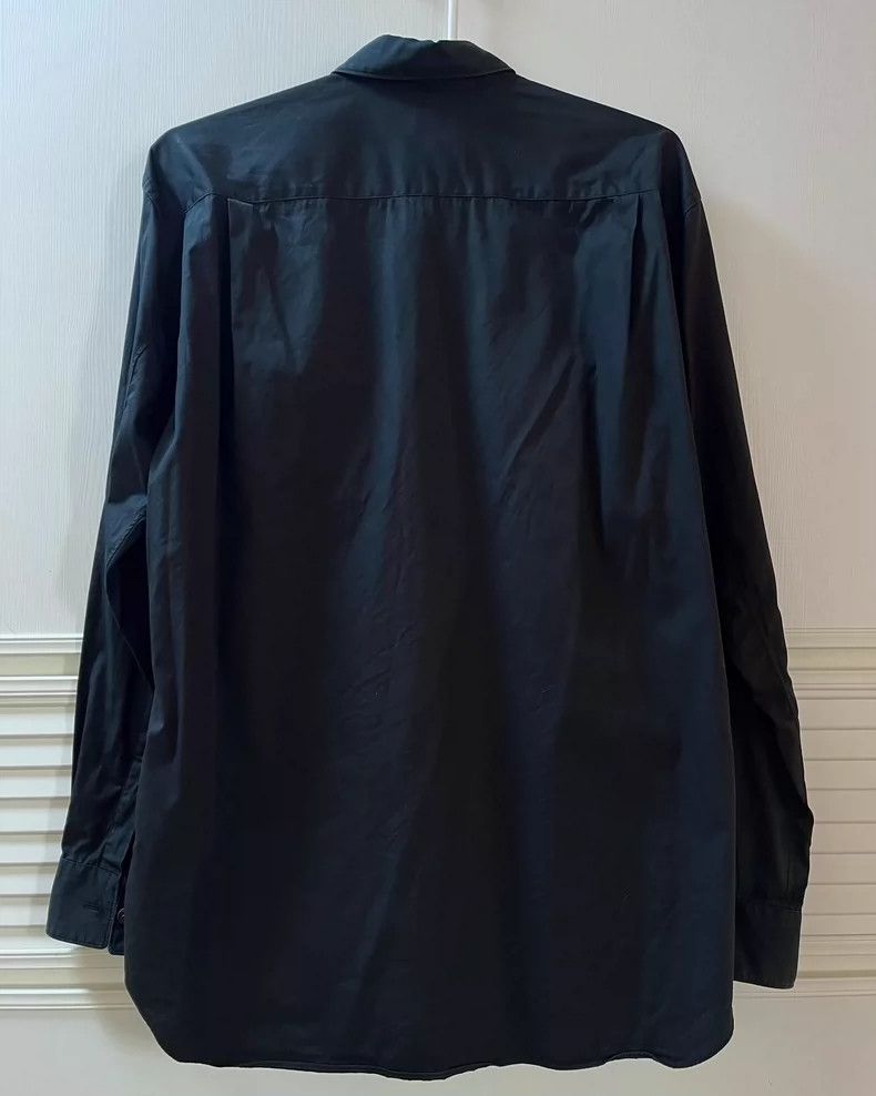 Comme des Garcons Comme Des Garcons Classic Black Patchwork Long Sleeve Shir Size US S / EU 44-46 / 1 - 2 Thumbnail