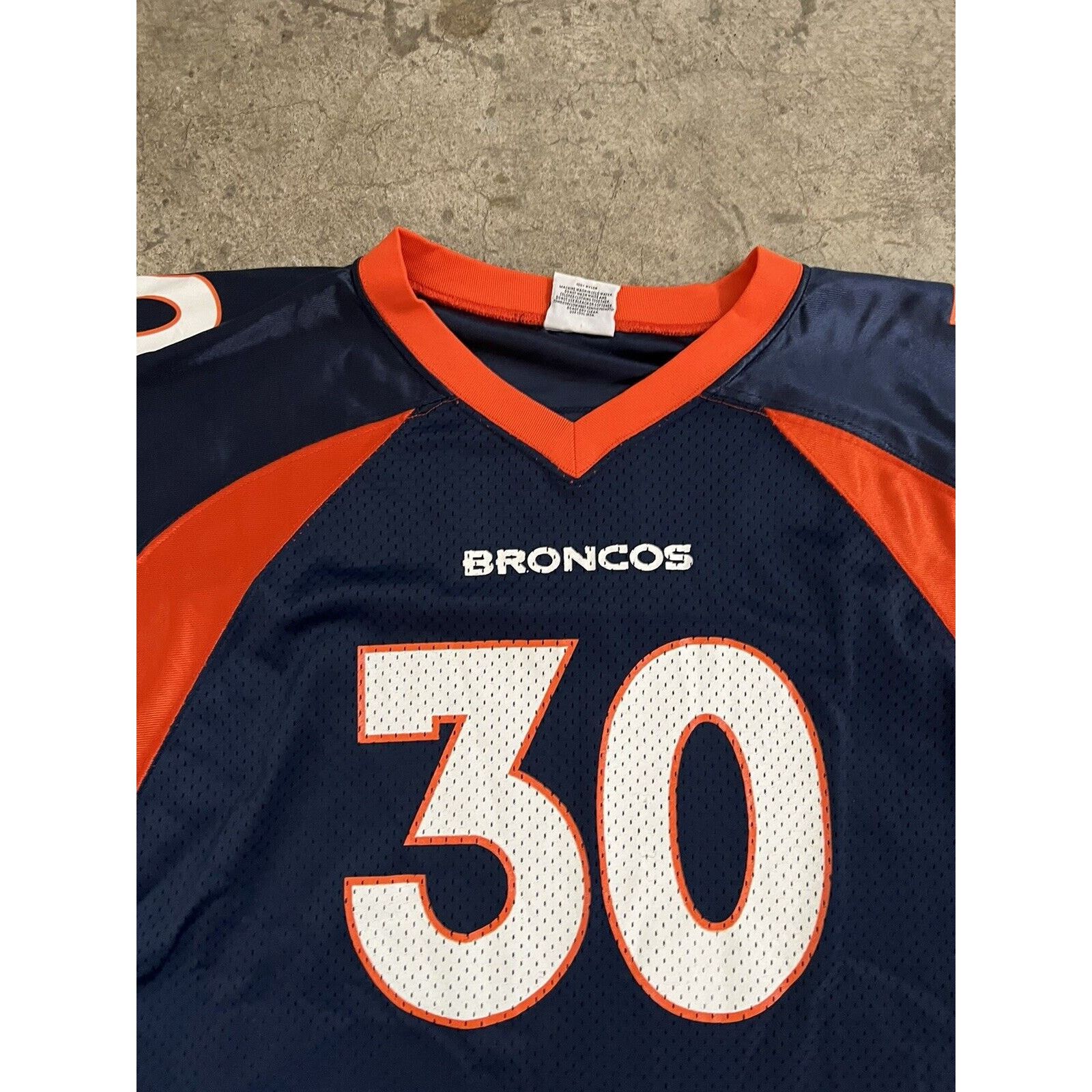 Starter Vintage STARTER Denver Broncos Football Jersey #30 (XXL) 54 Size US XXL / EU 58 / 5 - 3 Thumbnail