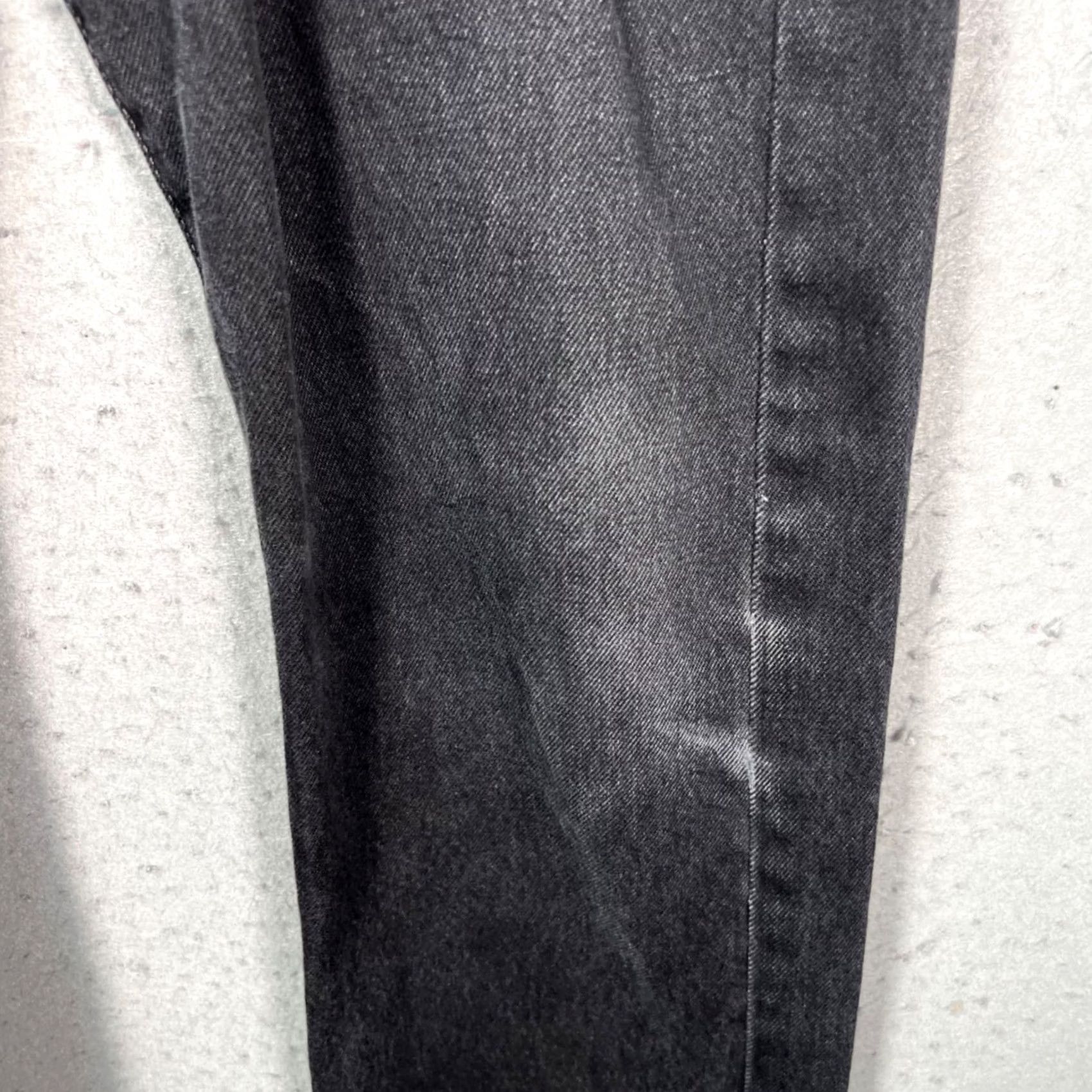 Levi's Levi's 501 Jeans Regular Straight Denim Black 501 Series Mens 33x30 Cotton Button Closure Vintage 0? Size US 33 - 6 Thumbnail