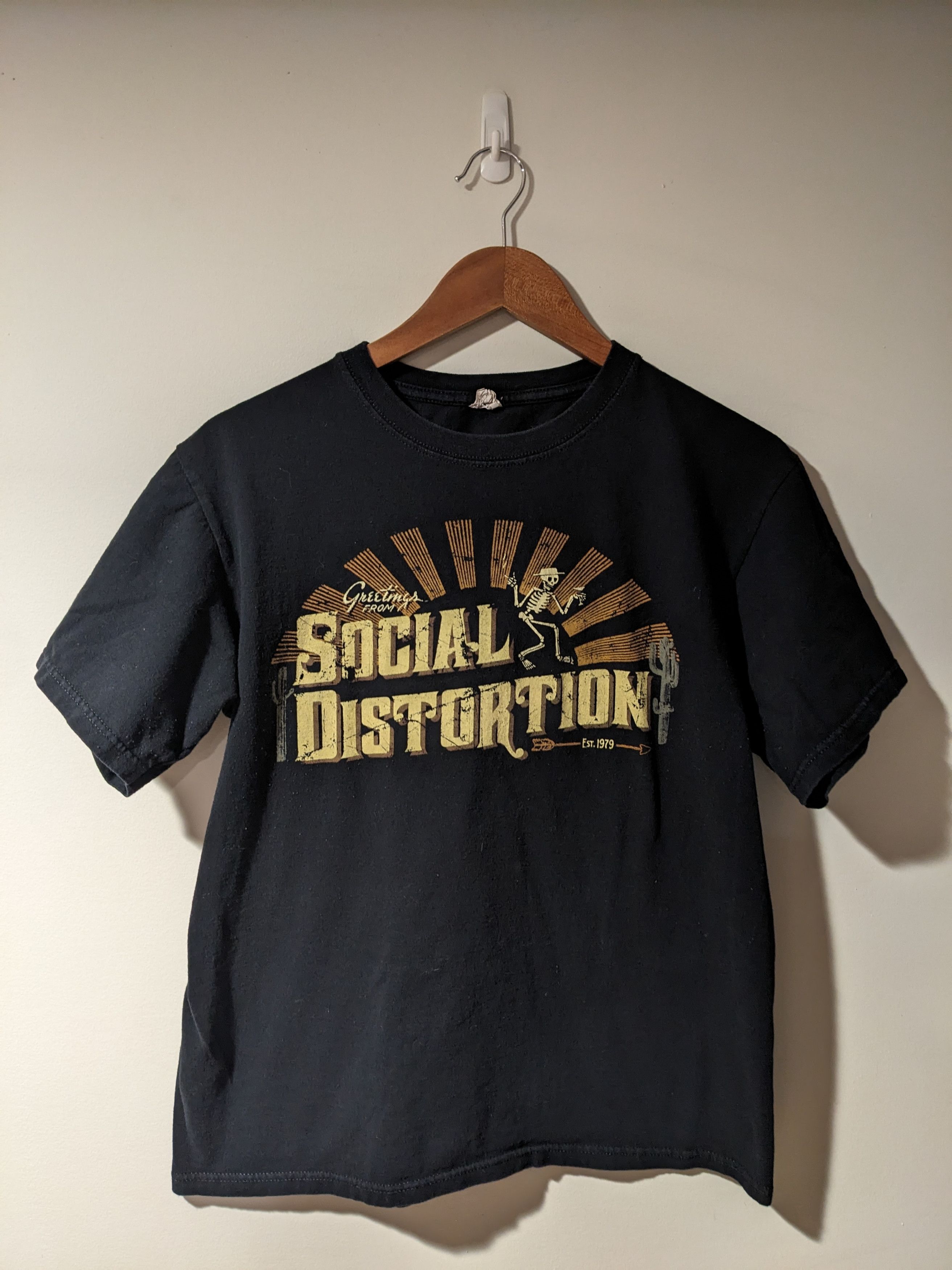 Band Tees × Vintage Vintage Y2K Social Distortion Band Tour Music Medium T-Shirt Size US M / EU 48-50 / 2 - 1 Thumbnail