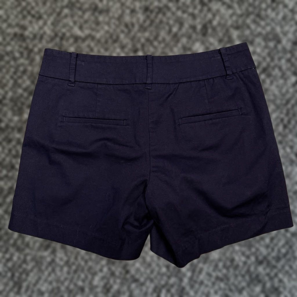 Ann Taylor Ann Taylor Shorts Womens 2 Petite Navy Blue Stretch Size 26" / US 2 / IT 38 - 1 Thumbnail