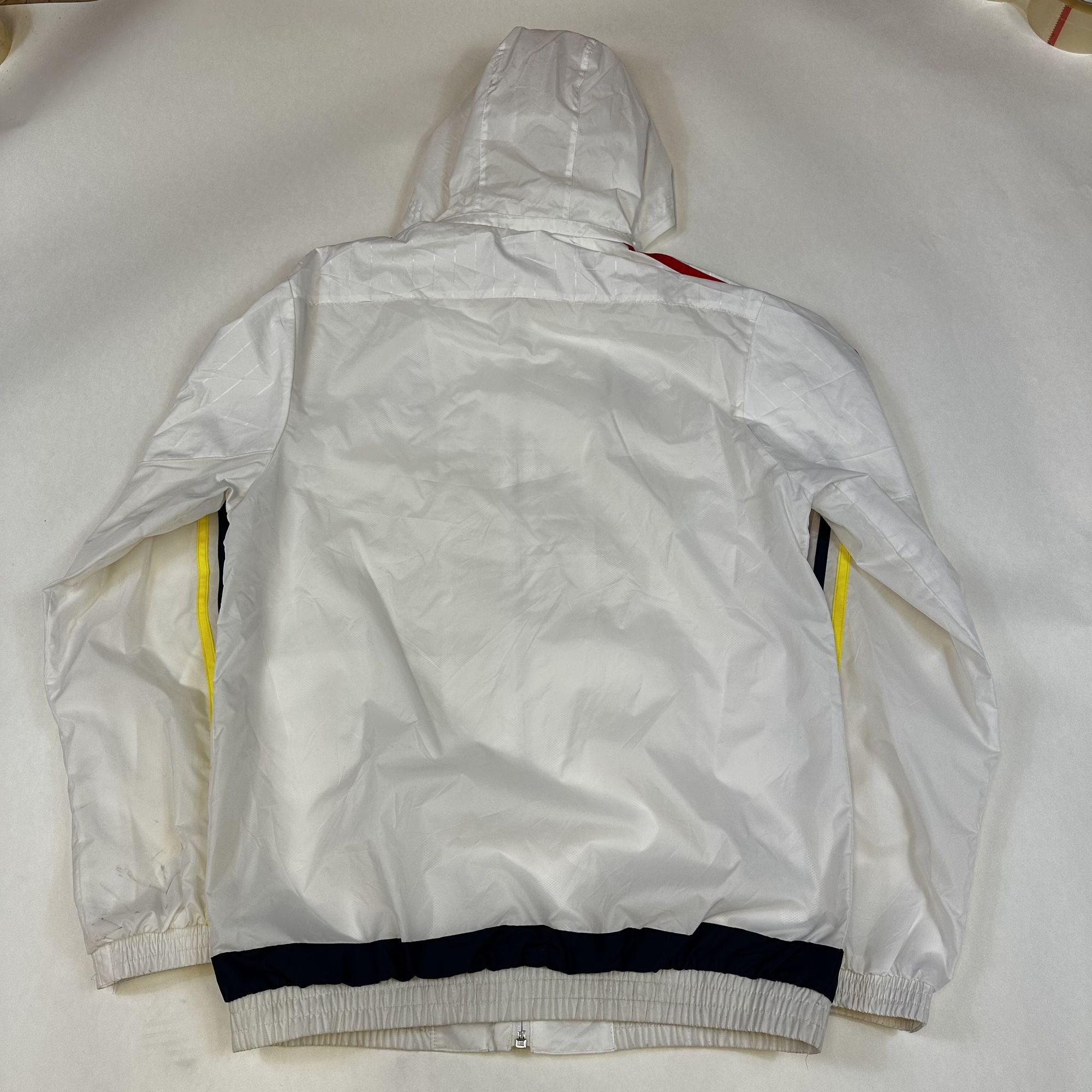 Adidas Adidas Colombia National Team White Hooded Windbreaker Jacke Size US S / EU 44-46 / 1 - 2 Thumbnail