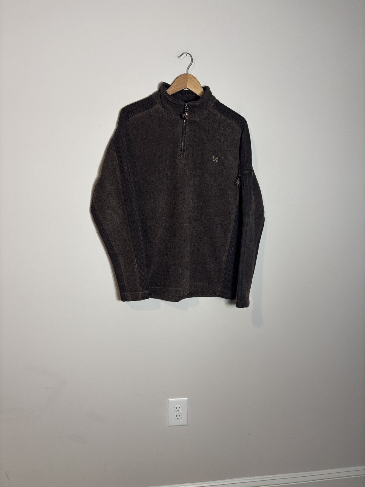 Oxbow Vintage Oxbow Fleece Y2K Surf Gorpcore Brown XL Size US XL / EU 56 / 4 - 1 Thumbnail