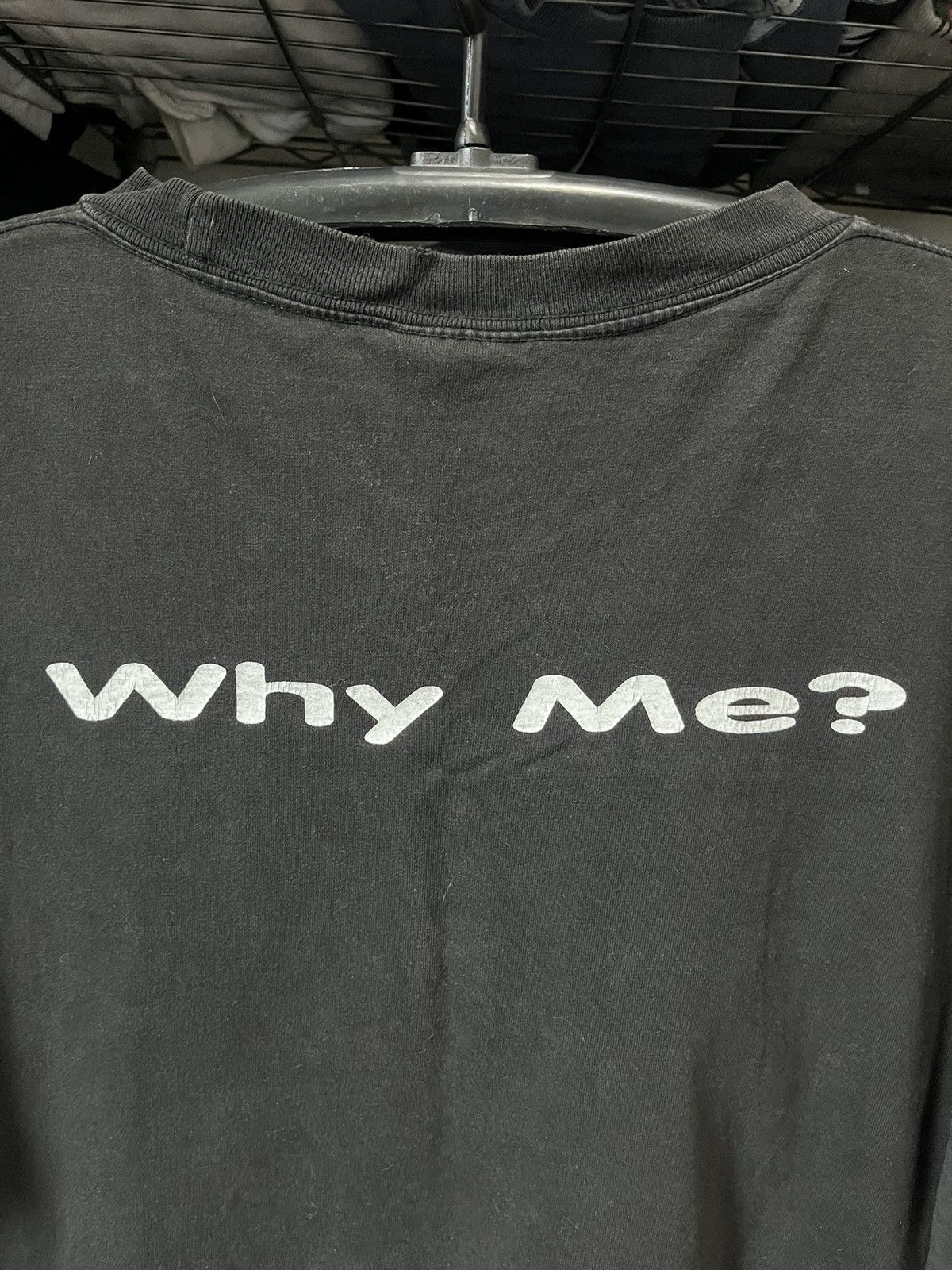 Vintage Punk Kid Why me? Parody Tee 90s Size US L / EU 52-54 / 3 - 4 Thumbnail