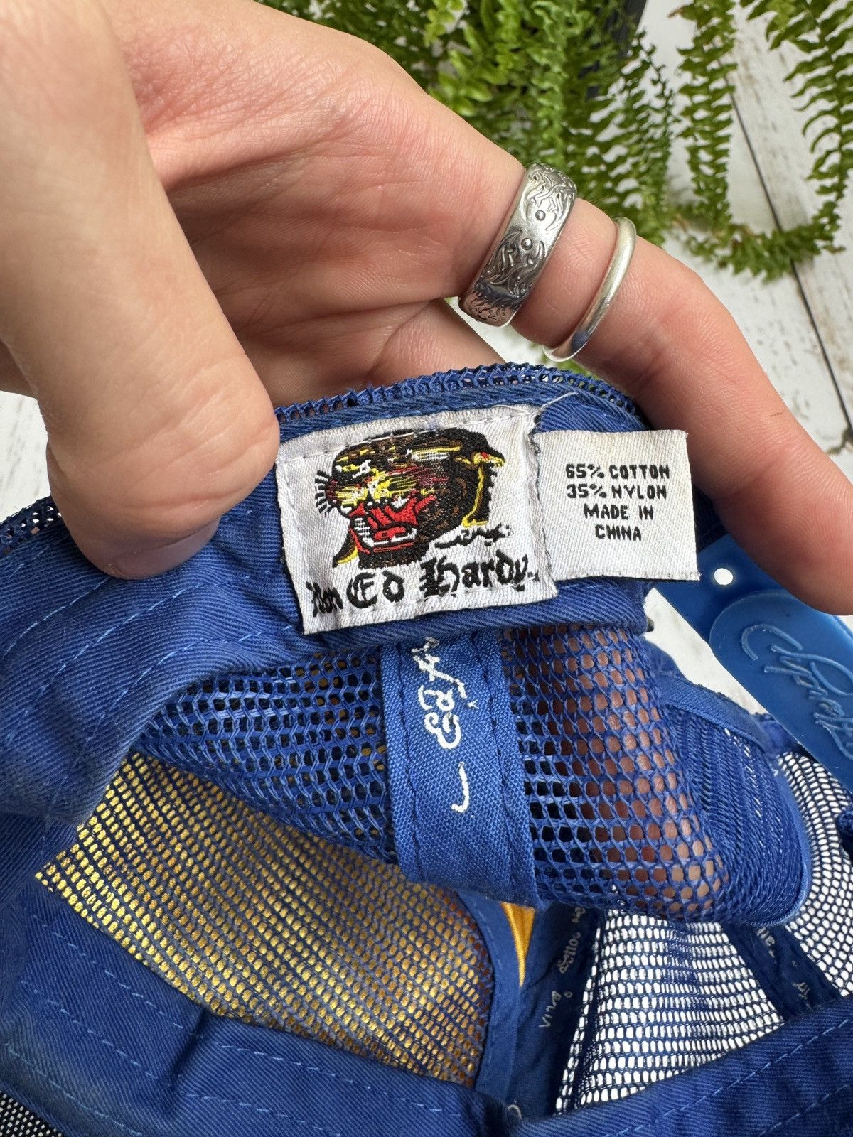 Ed Hardy Vintage Ed Hardy Cap Crystals Drip Y2K Size ONE SIZE - 6 Thumbnail