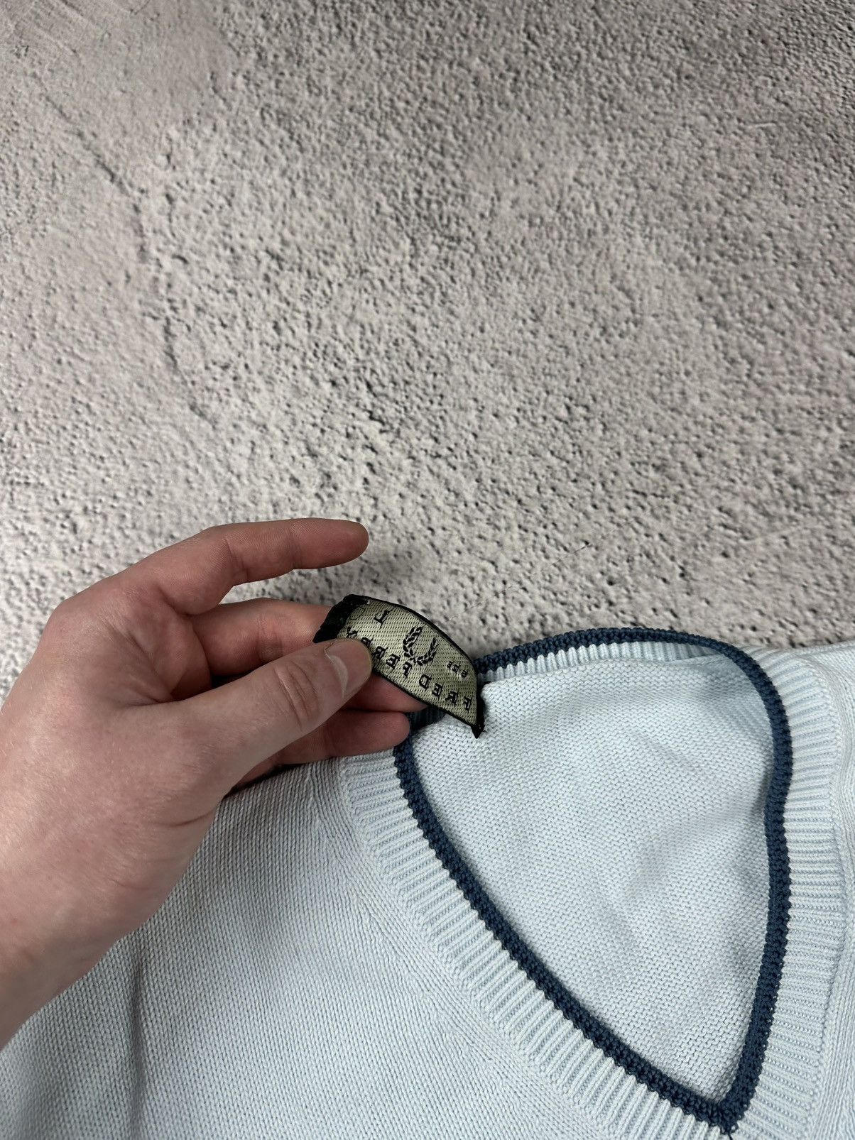 Fred Perry Vintage Fred Perry Knitwear Sweater Rare 90s Striped Y2K Size US L / EU 52-54 / 3 - 8 Thumbnail