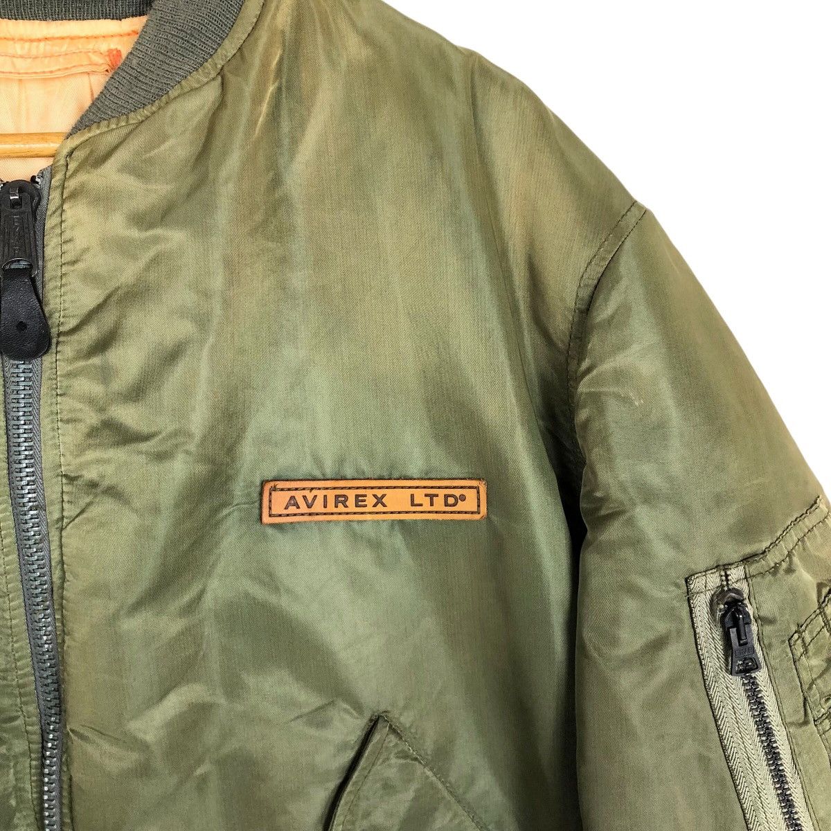 Avirex Vintage Avirex USA MA-1 Bomber Jacket Size US L / EU 52-54 / 3 - 9 Thumbnail