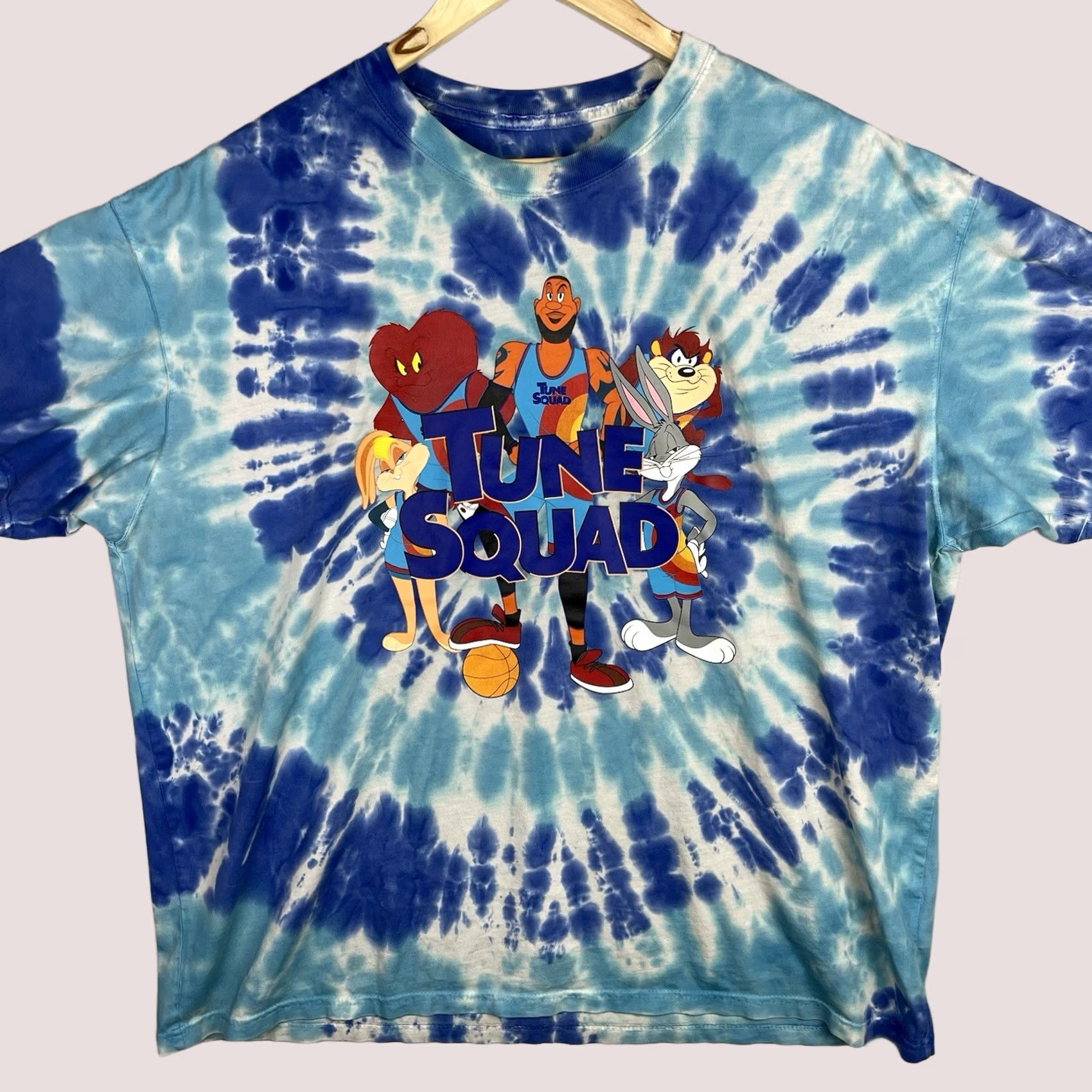 Nike Nike LeBron Space Jam A New Legacy Tune Squad Shirt Mens XL Blue Tie Dye Graphic Print Shoes? Size US XL / EU 56 / 4 - 1 Thumbnail