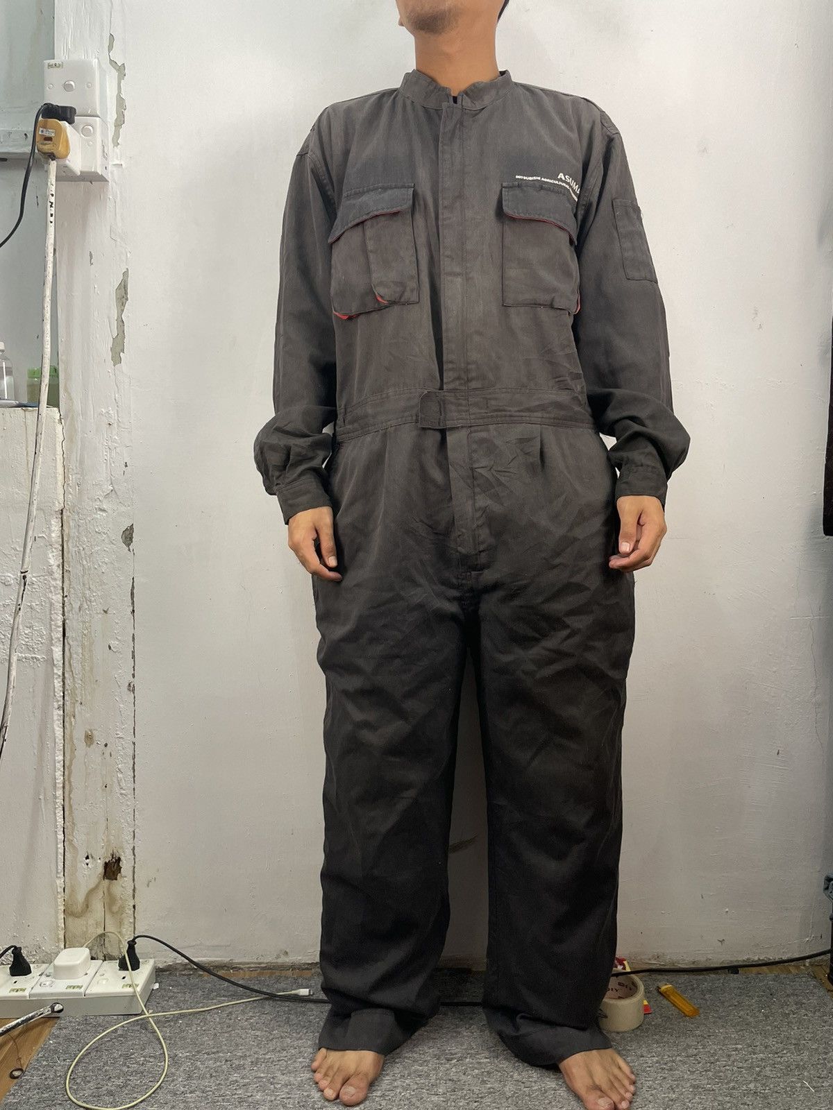 Sports Specialties Vintage Mitsubishi Jumpsuit worker overalls racing suits Size US 36 / EU 52 - 4 Thumbnail