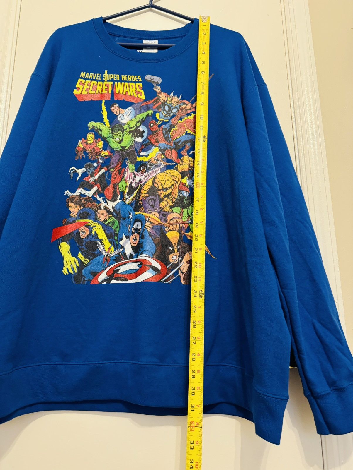 Marvel Comics Marvel Exclusive Secret Wars hero Collage Sweatshirt 2XL Size US XXL / EU 58 / 5 - 7 Thumbnail