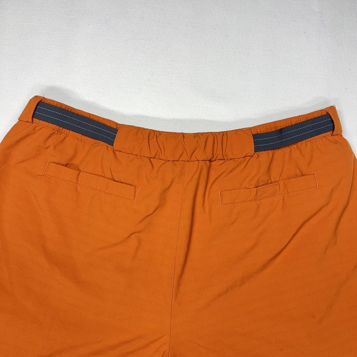 L.L. Bean × Vintage LL Bean Shorts Regular Orange Nylon Lined Belted Pockets Size US 36 / EU 52 - 15 Thumbnail