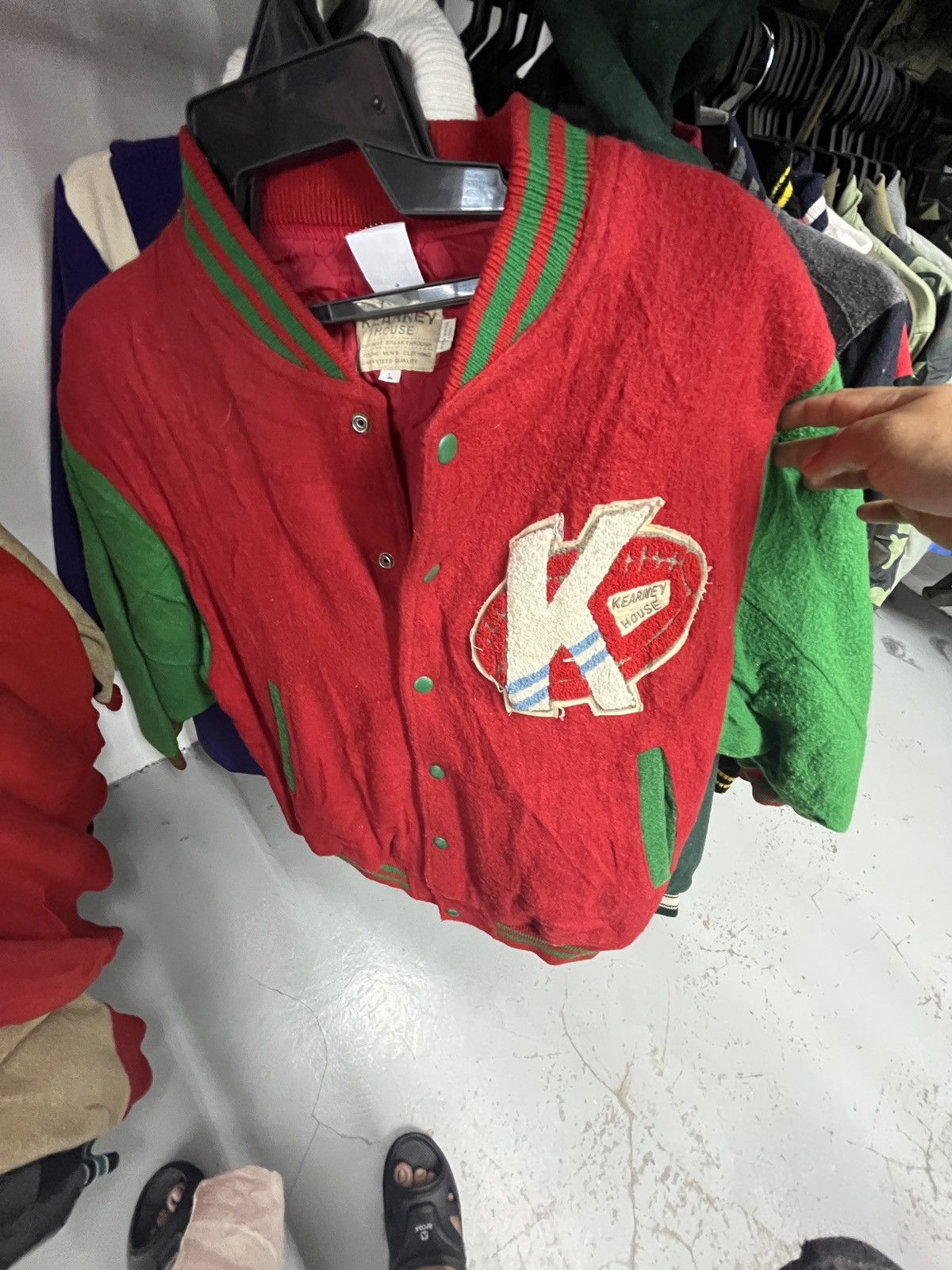 Kancan USA Vintage Kearney House Varsity Jacket item hot 🔥🔥 Size US L / EU 52-54 / 3 - 3 Thumbnail
