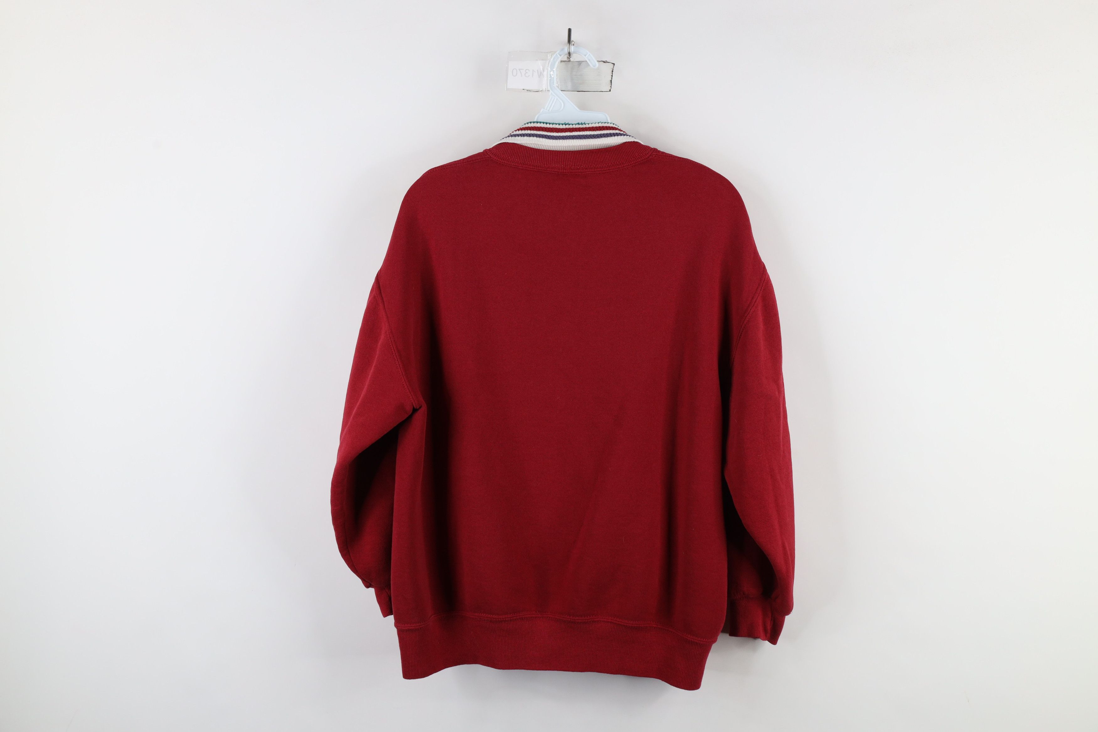 Russell Athletic × Vintage Vintage 90s Russell Athletic Rabbit Collared Sweatshirt USA Size M / US 6-8 / IT 42-44 - 14 Thumbnail