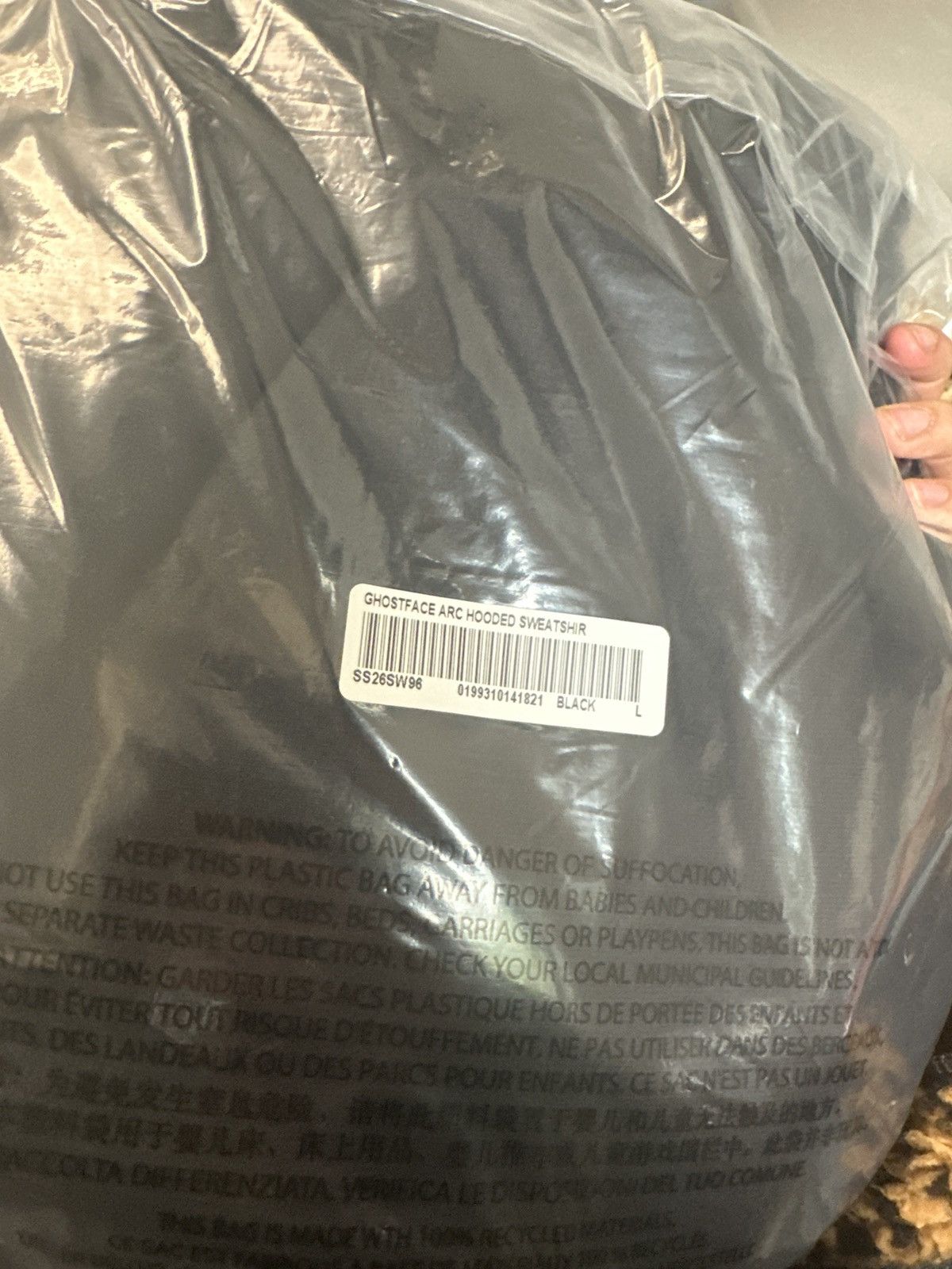 Supreme Supreme Ghost face Arc Hooded Sweatshirt Size US L / EU 52-54 / 3 - 3 Thumbnail