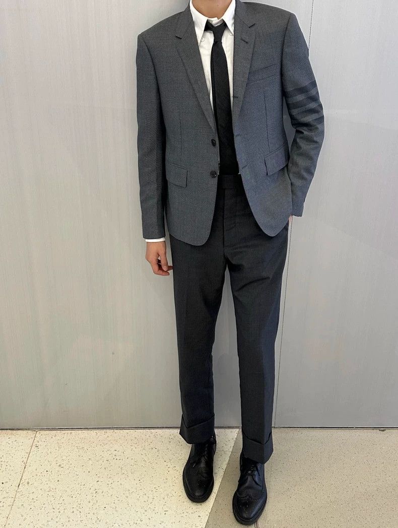 Thom Browne THOM BROWNE4Classic four-bar Blazer 2502-Nextarrow Size 52S - 7 Thumbnail