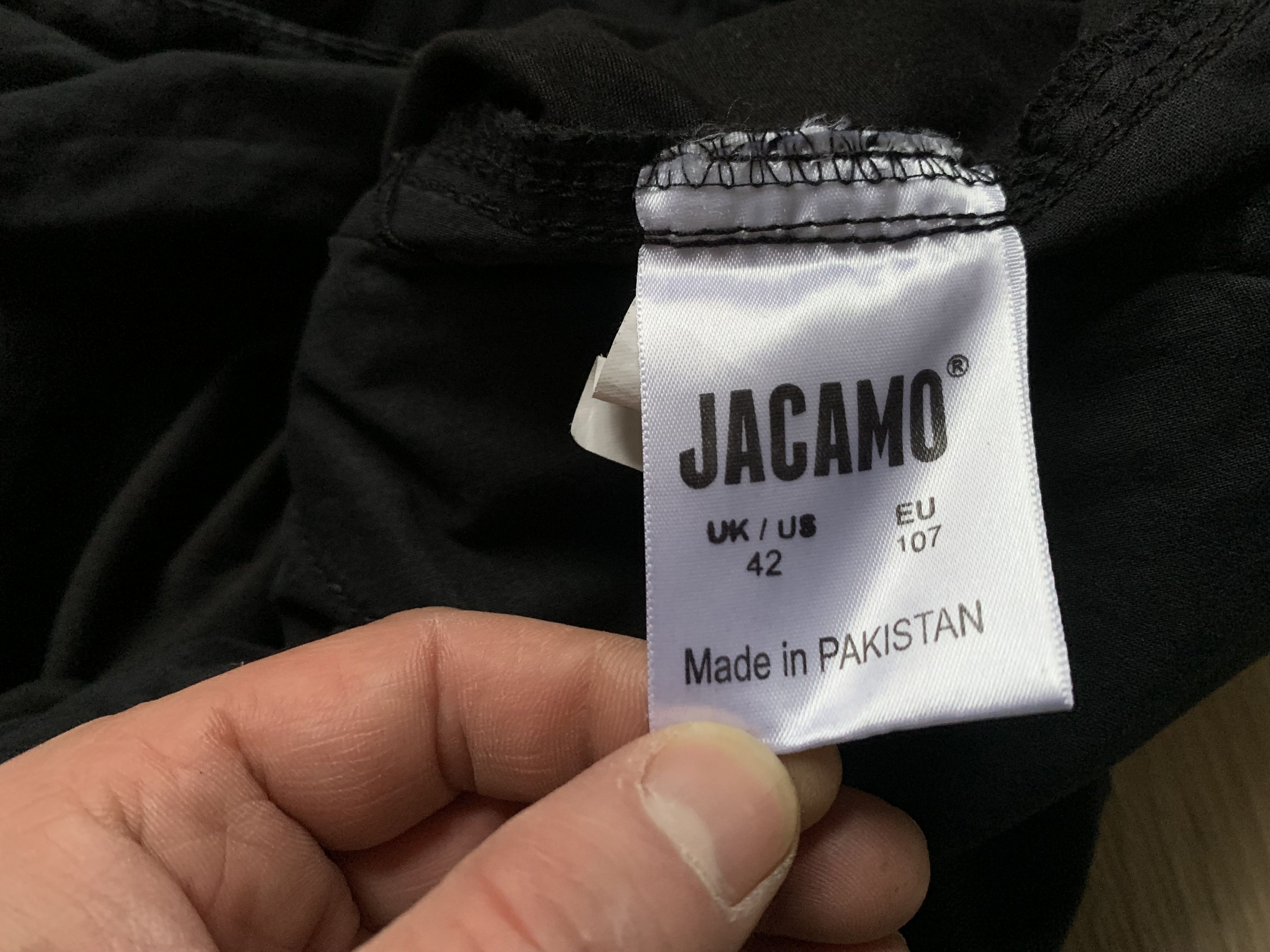 Denime Jacamo Black Carco Multi Pocket Pants Size US 42 / EU 58 - 8 Thumbnail