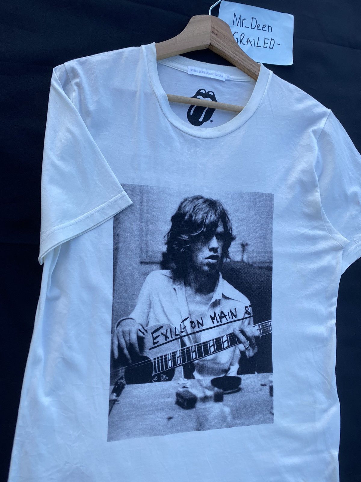 Hysteric Glamour Rare Mick Jagger The Rolling Stones Hysteric Glamour Tee Size US S / EU 44-46 / 1 - 5 Thumbnail
