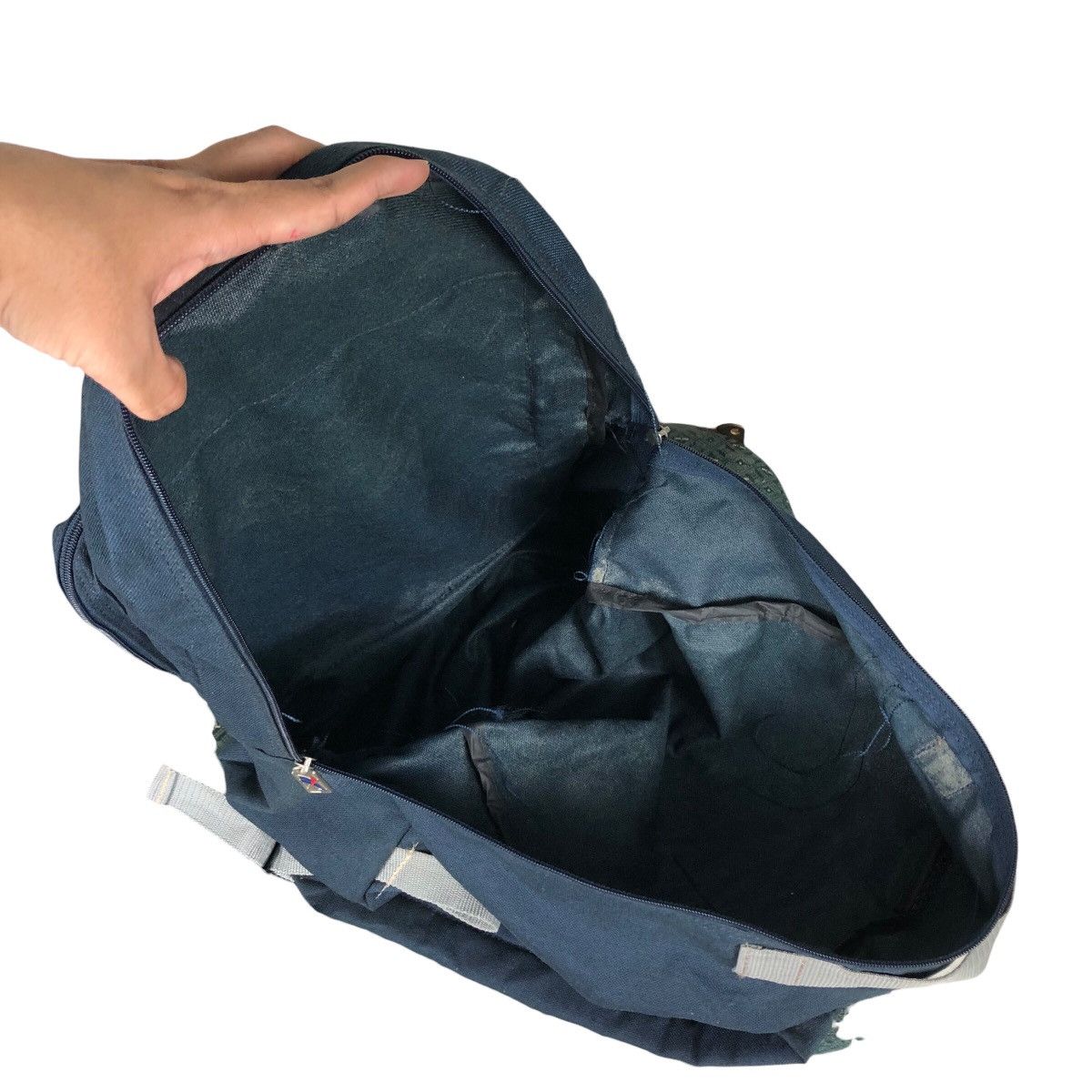 Japanese Brand 📌Vintage Back Pack Reebok Big Logo Size ONE SIZE - 12 Thumbnail