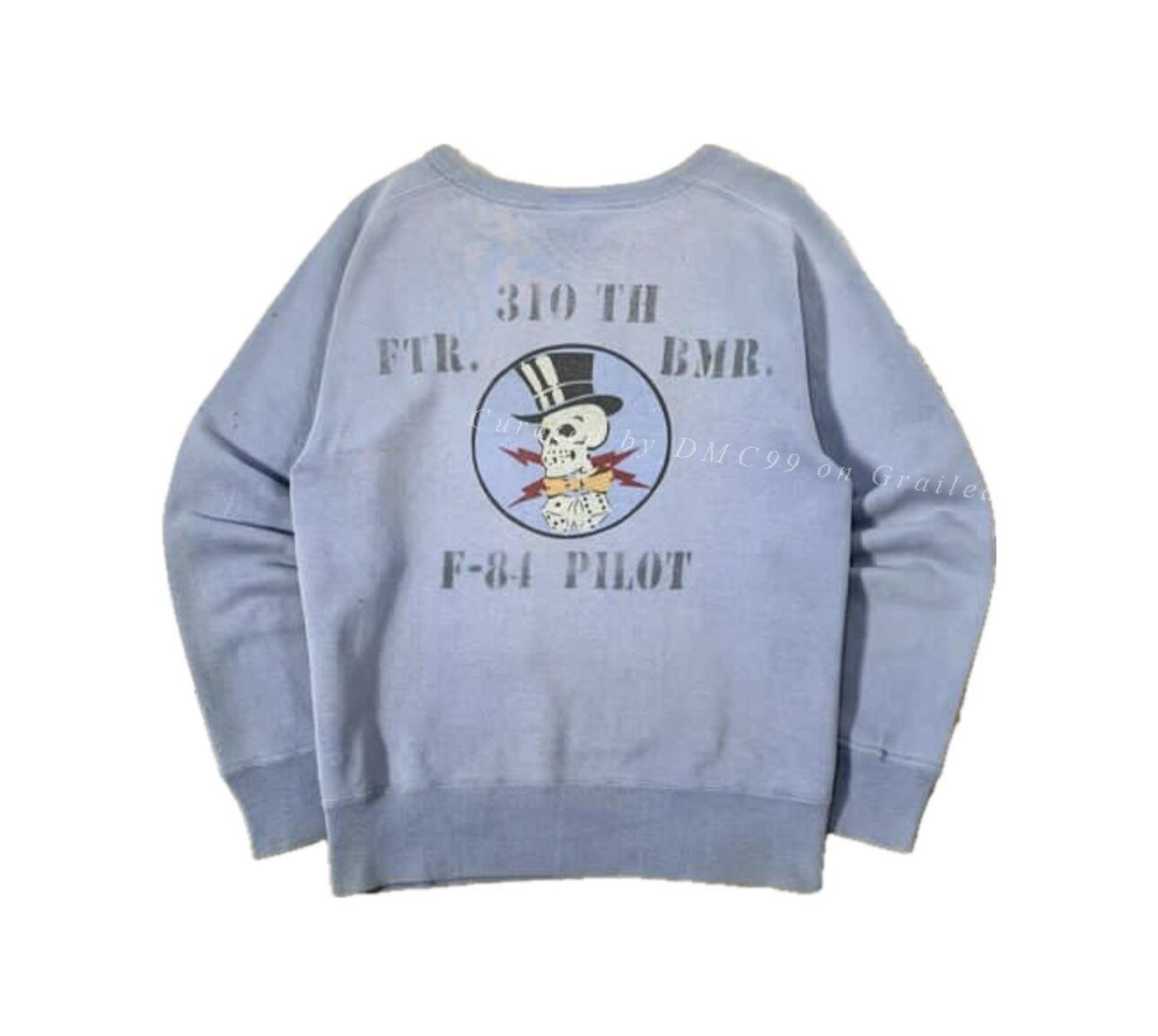 Vintage Vintage US Buzz Rickson Faded Sweatshirt Size US L / EU 52-54 / 3 - 1 Thumbnail