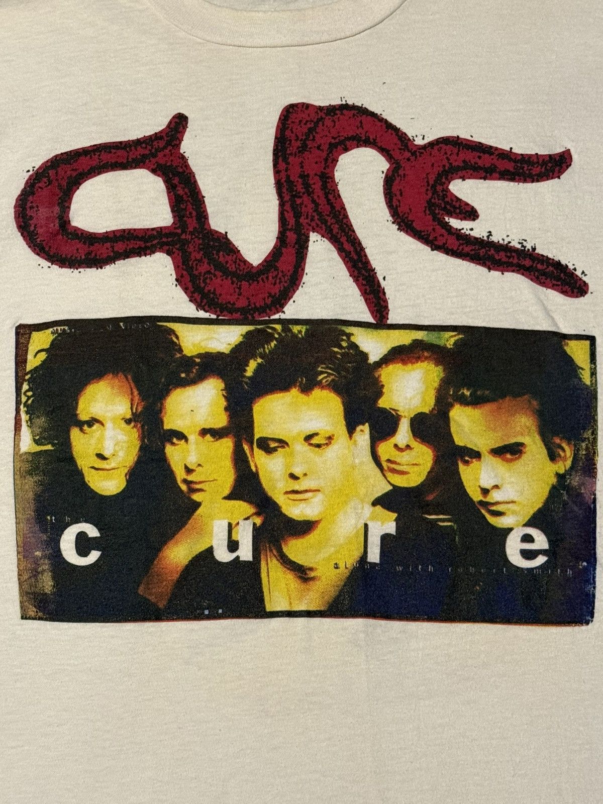 The Cure Vintage The Cure Wish Tour 1992 Graphic Band T-Shirt VNDS Size US L / EU 52-54 / 3 - 5 Thumbnail