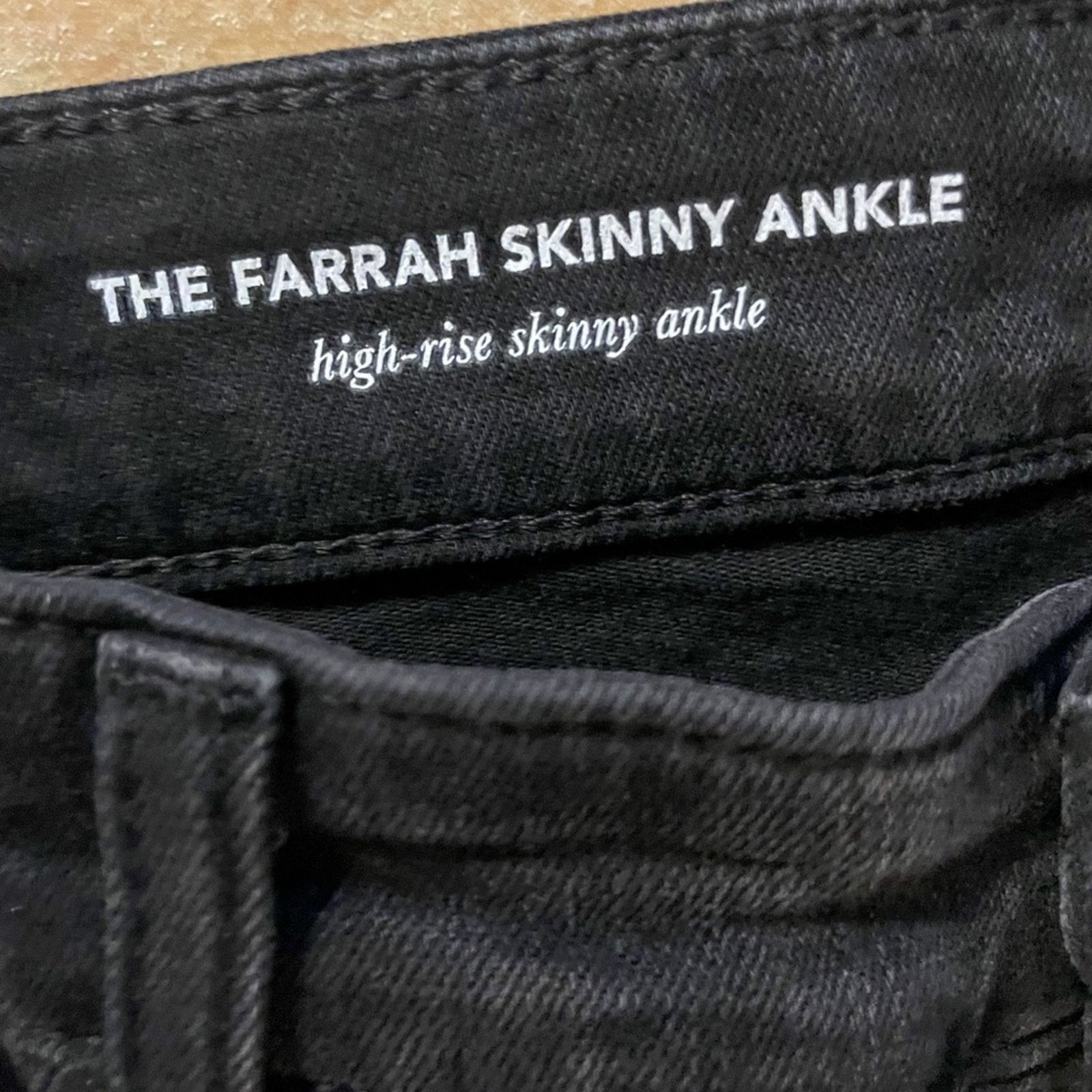 AG Adriano Goldschmied AG Jeans Black Skinny Ankle Jeans, EUC, Size 29, MSRP $228 Size 29" - 11 Thumbnail