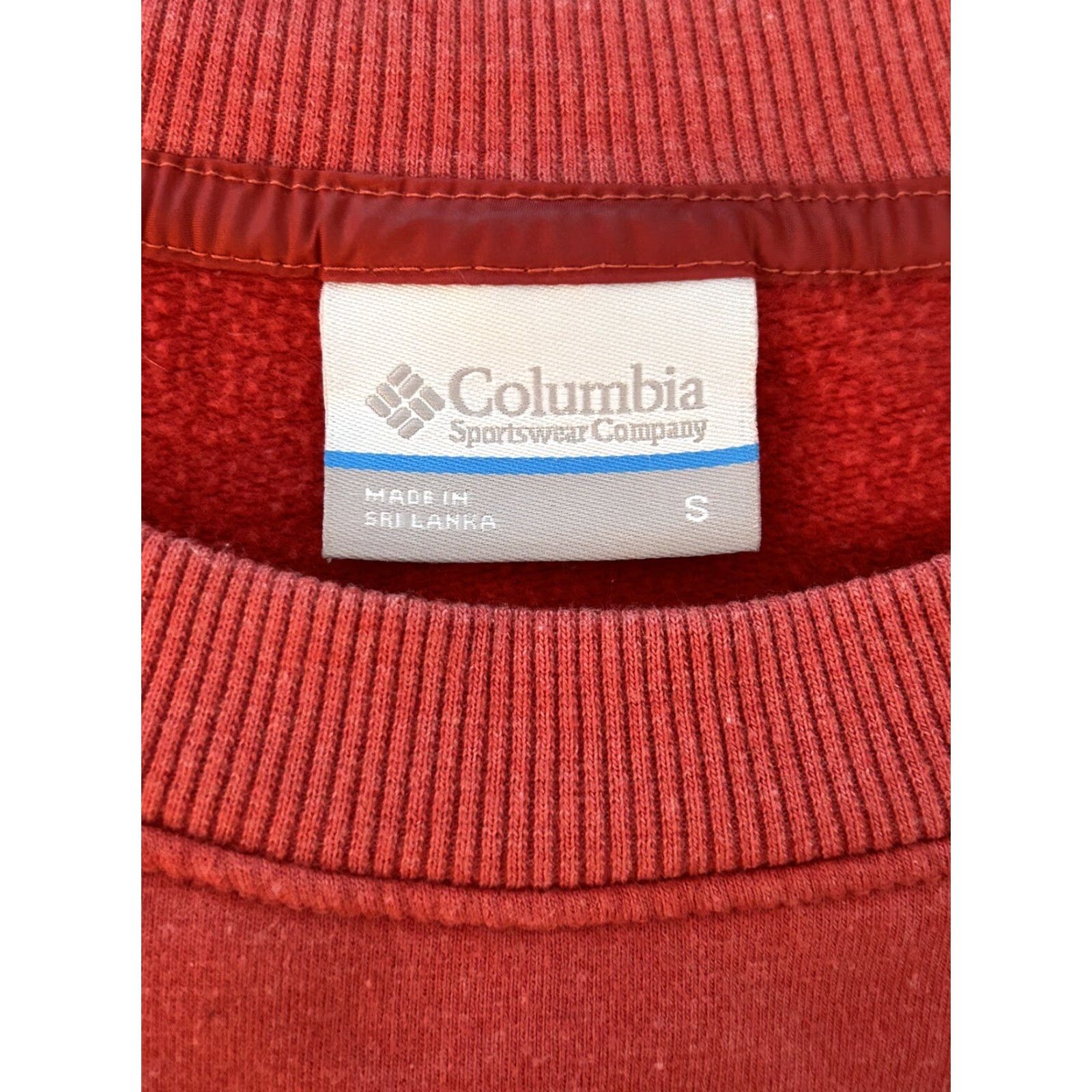 Vintage Columbia Sweater Crew Neck Red Long Sleeve Pullover Womens Size S Size S / US 4 / IT 40 - 4 Thumbnail