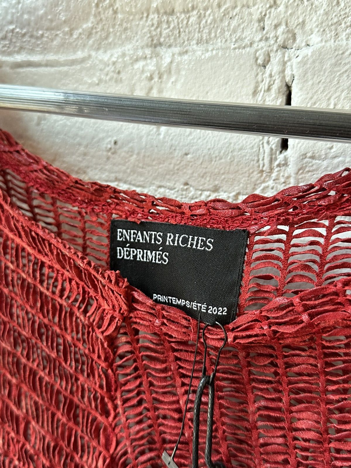 Enfants Riches Deprimes ERD RUNWAY LEATHER MESH FITS M-L Size US M / EU 48-50 / 2 - 3 Thumbnail