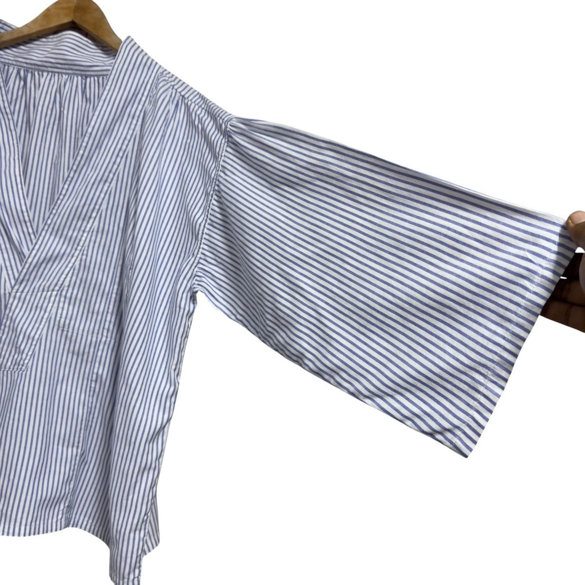 Kapital Kapital Kimono Shirt Striped Size US M / EU 48-50 / 2 - 6 Thumbnail