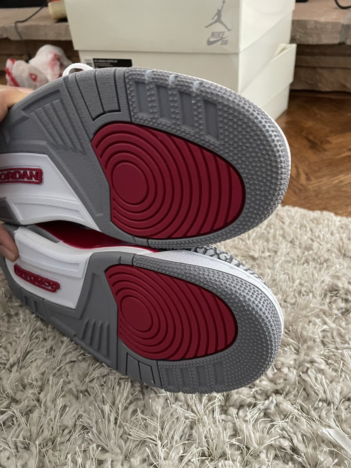 Jordan Brand Jordan 3 Cardinal Size US 8.5 / EU 41-42 - 10 Thumbnail